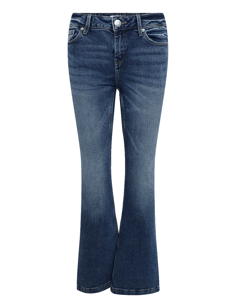 Gina Tricot - Shape up flare jeans - schlaghosen - mid blue - 0