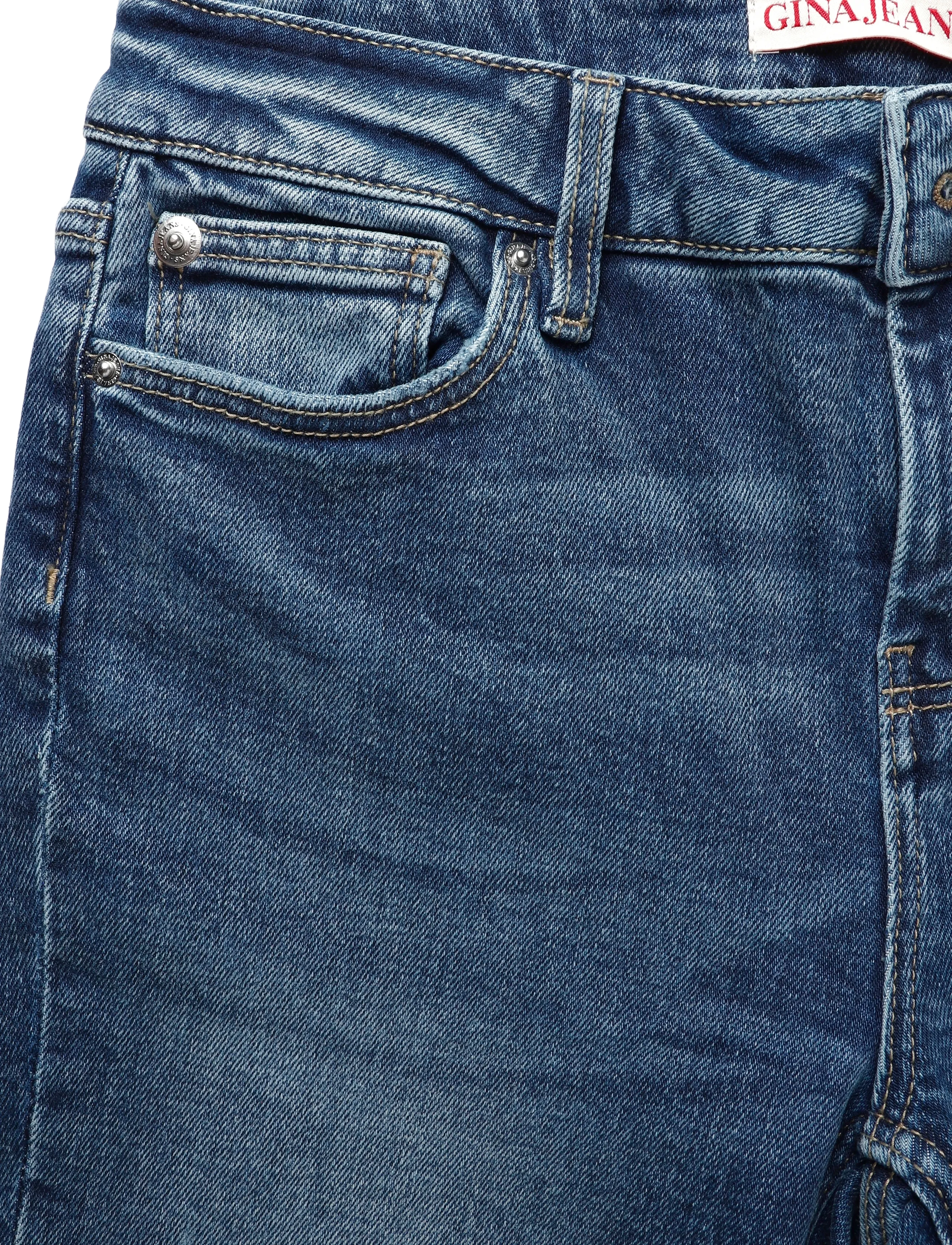 Gina Tricot - Shape up flare jeans - schlaghosen - mid blue - 2