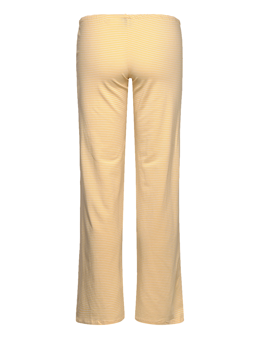 Gina Tricot - Low waist loungewear trousers - hose mit geradem bein - yellow stripe (2086) - 1
