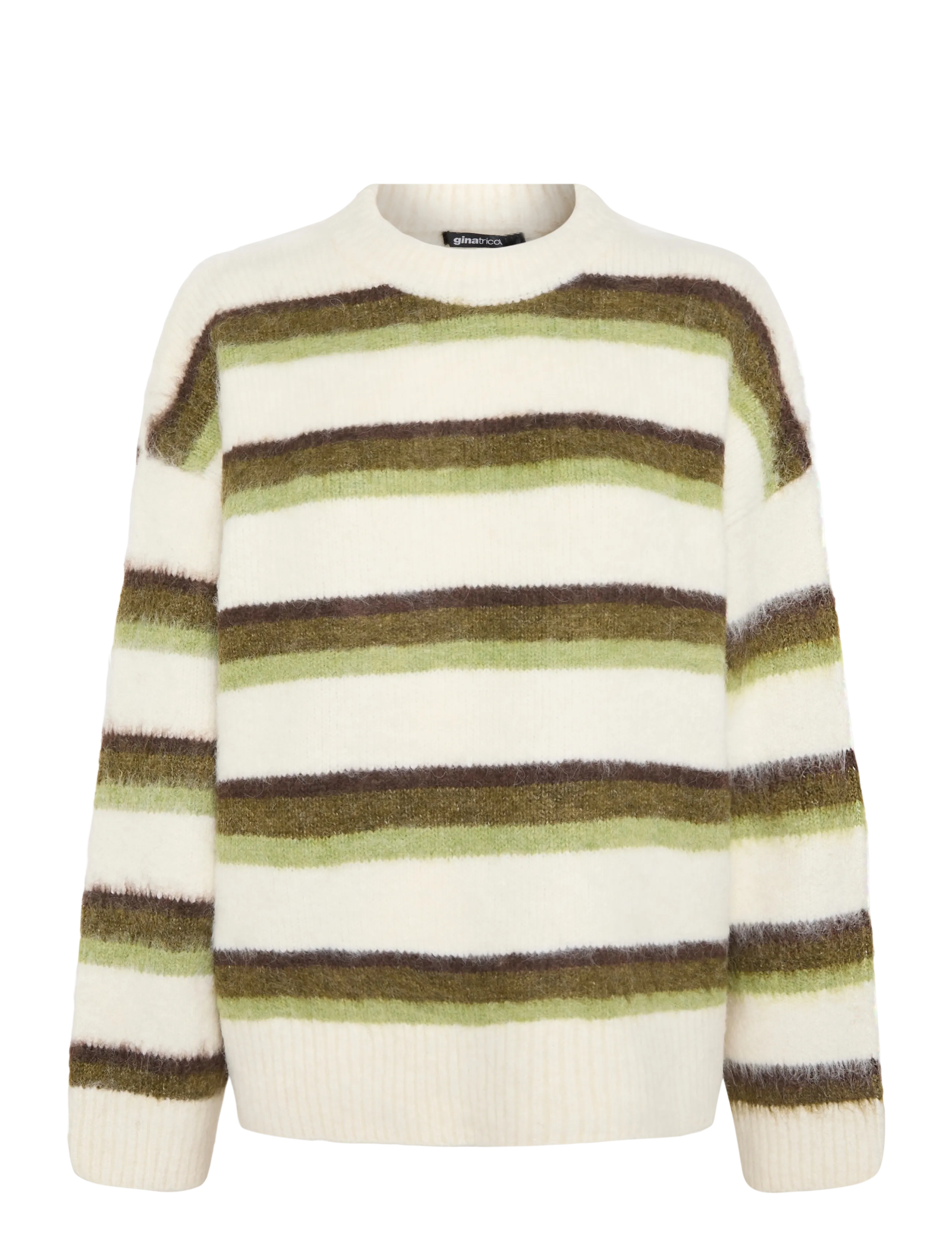 Gina Tricot Stripe chunky knitted sweater - Gina Tricot - MULTI STRIPE (6163) / multi