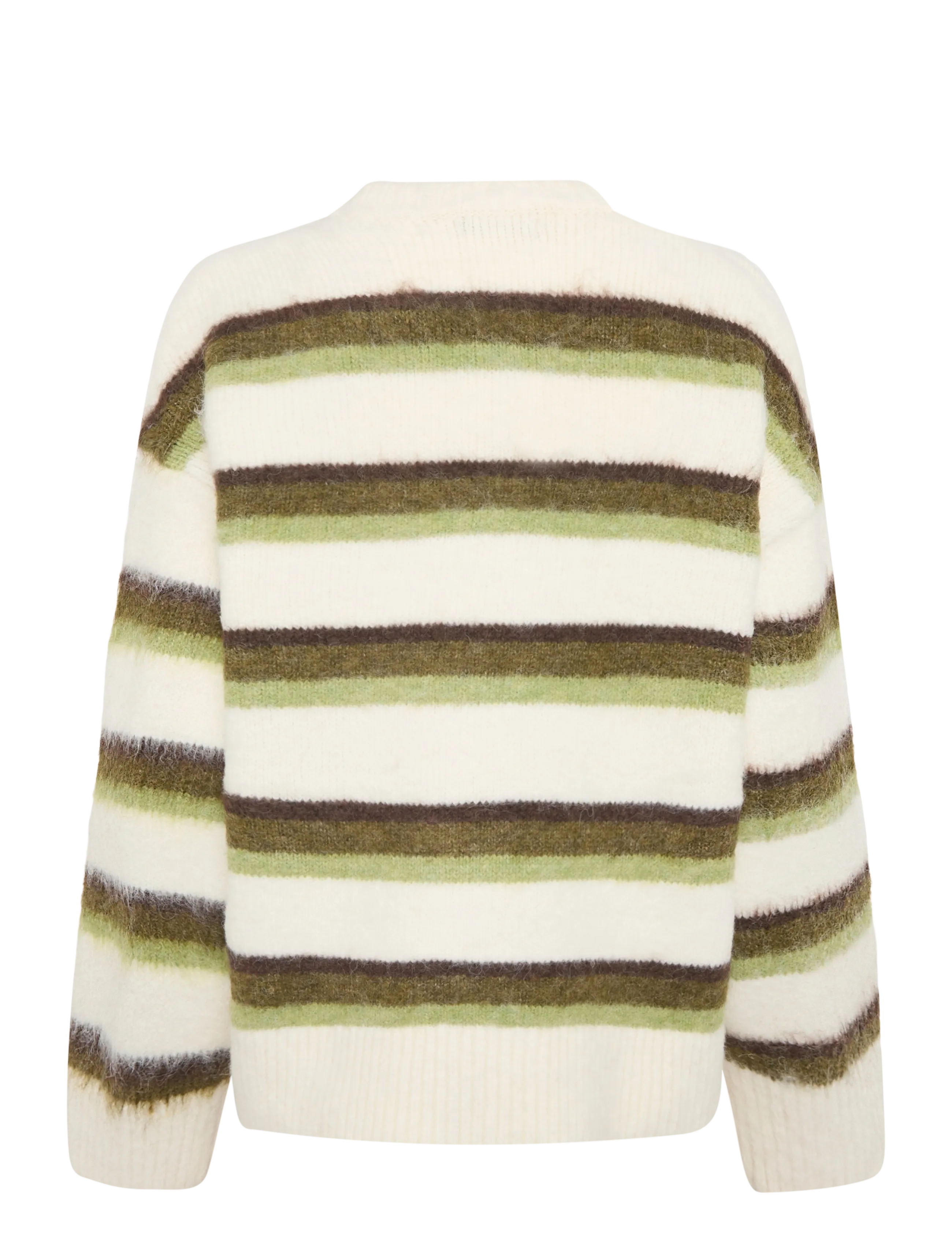 Gina Tricot - Stripe chunky knitted sweater - kampsunid - multi stripe (6163) - 1