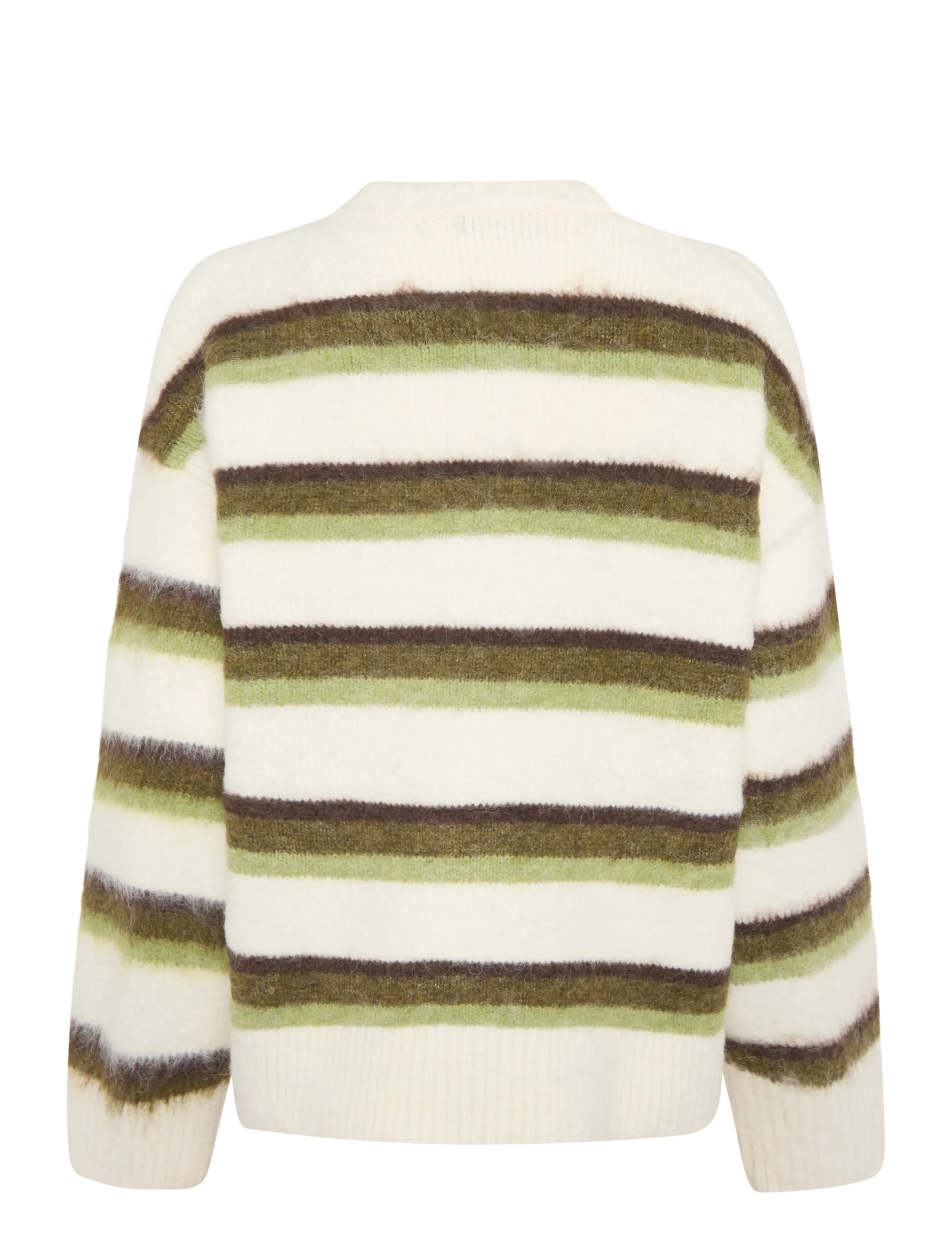 Gina Tricot - Stripe chunky knitted sweater - kampsunid - multi stripe (6163) - 1