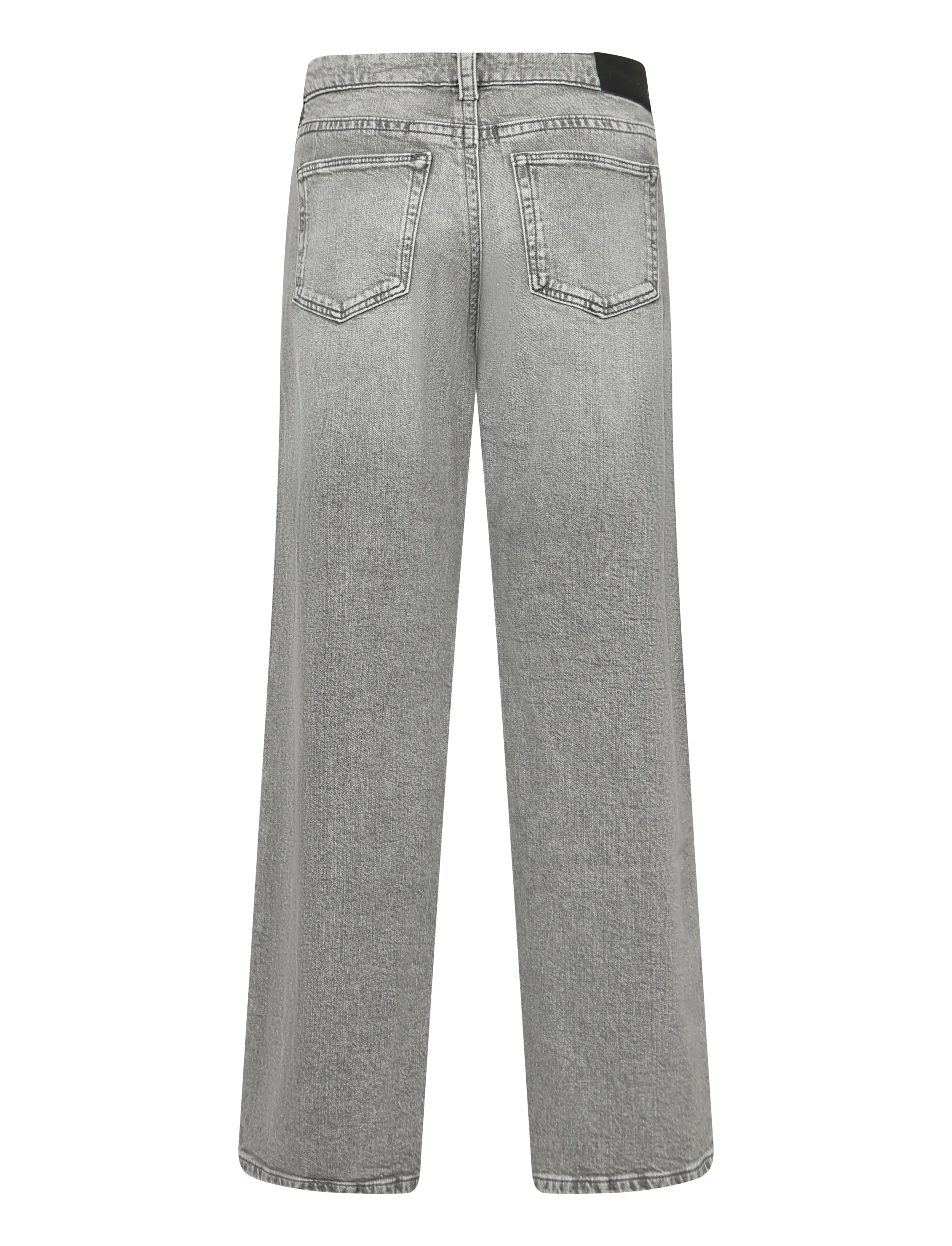 Gina Tricot - Rebel low wide jeans - hosen mit weitem bein - lt grey - 1