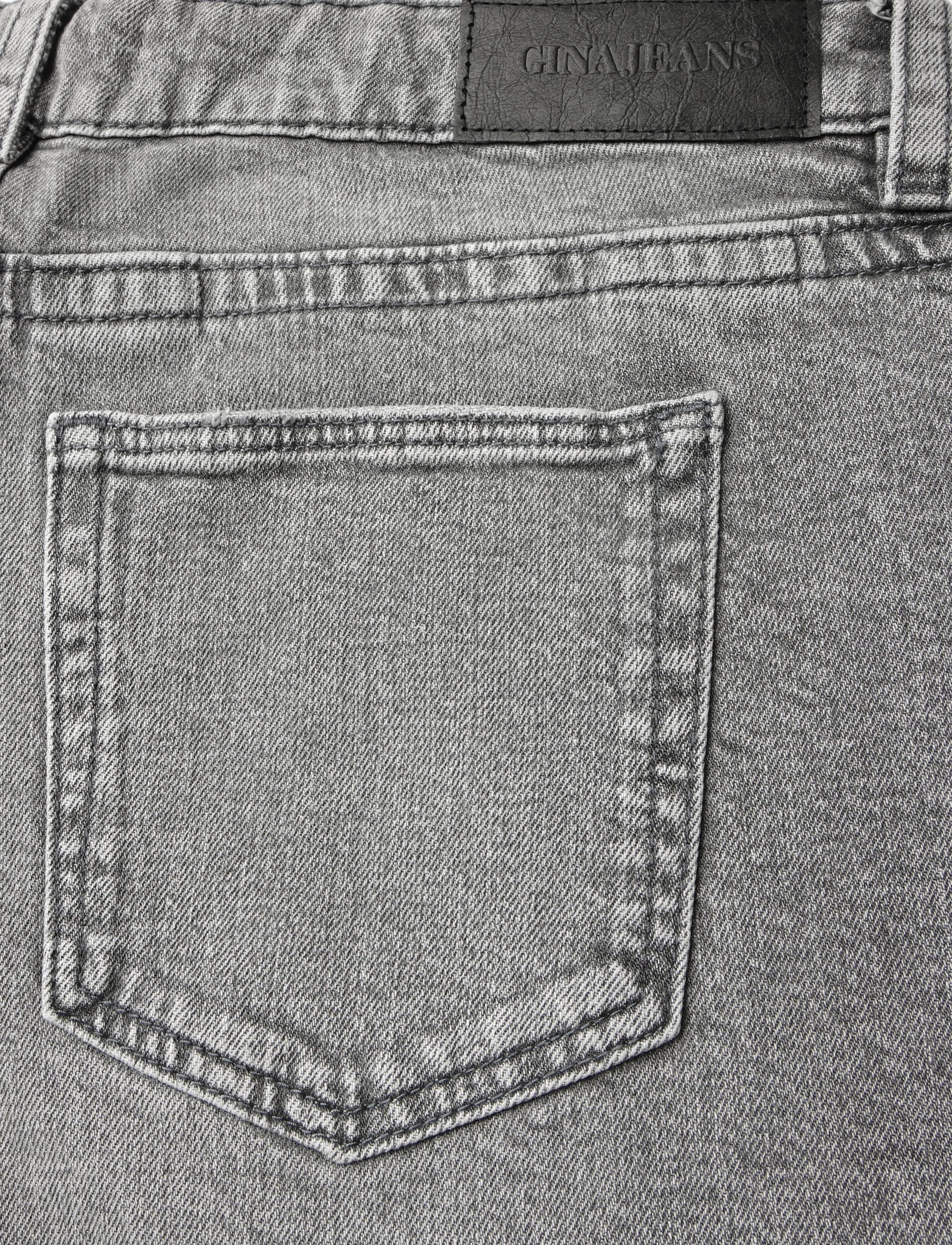Gina Tricot - Rebel low wide jeans - hosen mit weitem bein - lt grey - 4