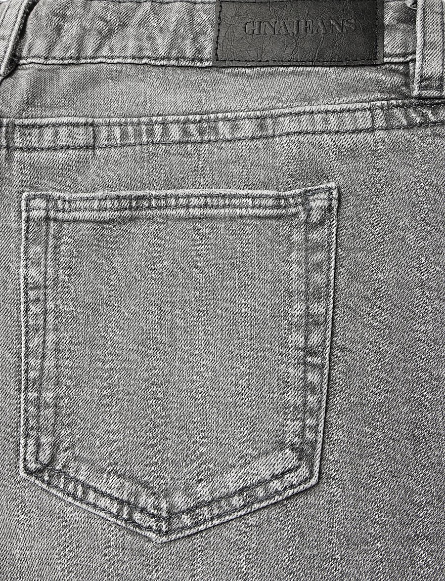Gina Tricot - Rebel low wide jeans - hosen mit weitem bein - lt grey - 4