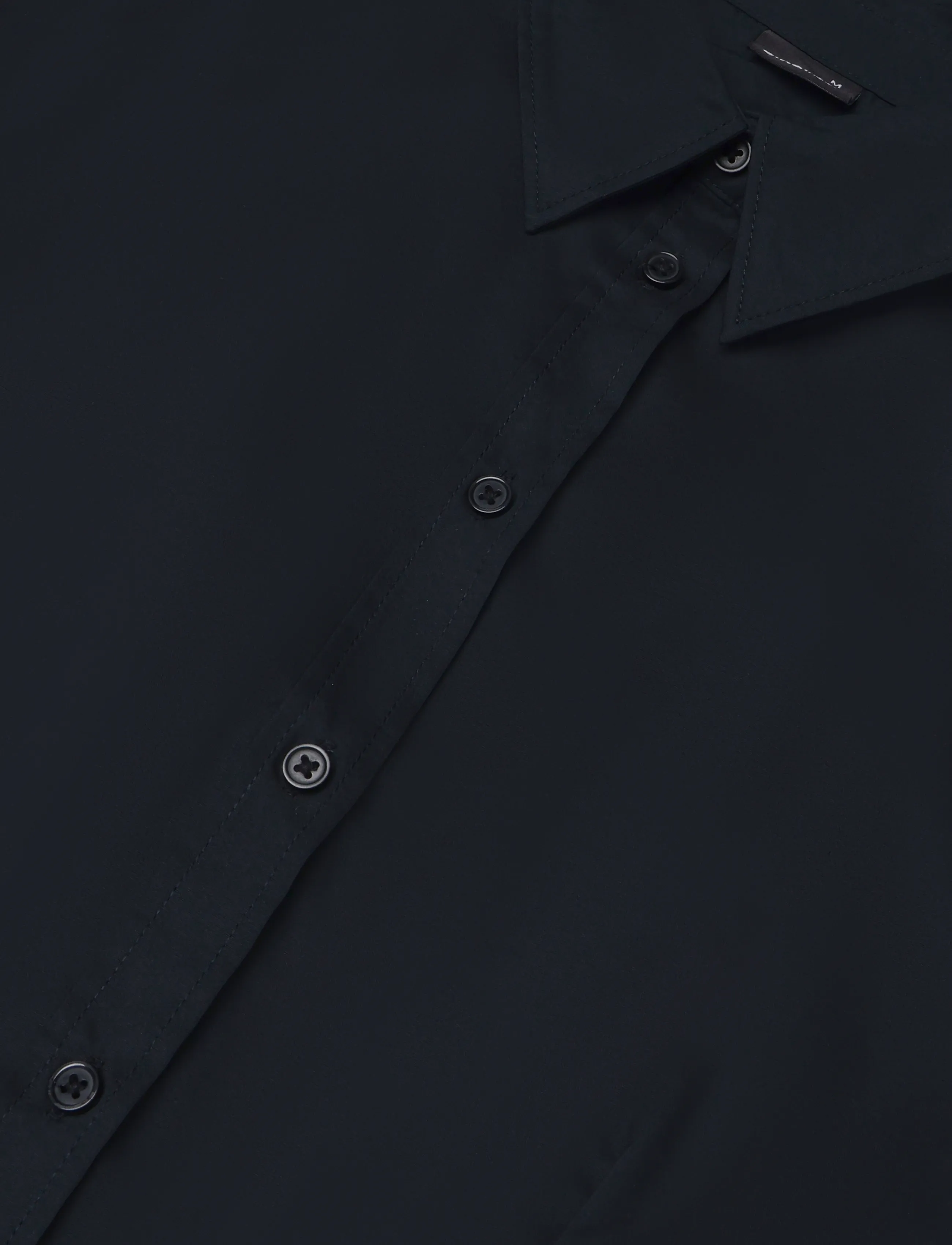 Gina Tricot - Shaped shirt - langærmede skjorter - black (9000) - 2