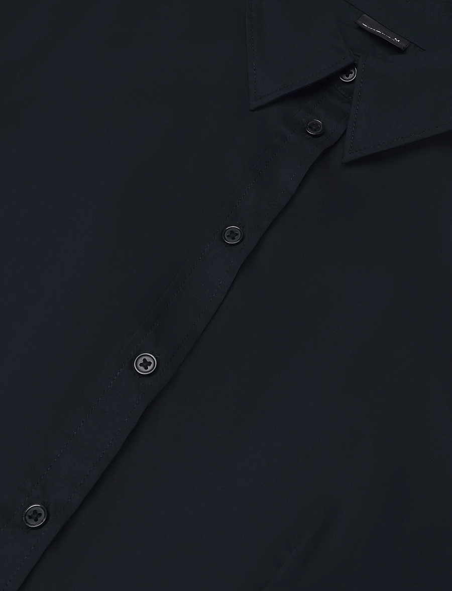 Gina Tricot - Shaped shirt - langærmede skjorter - black (9000) - 2