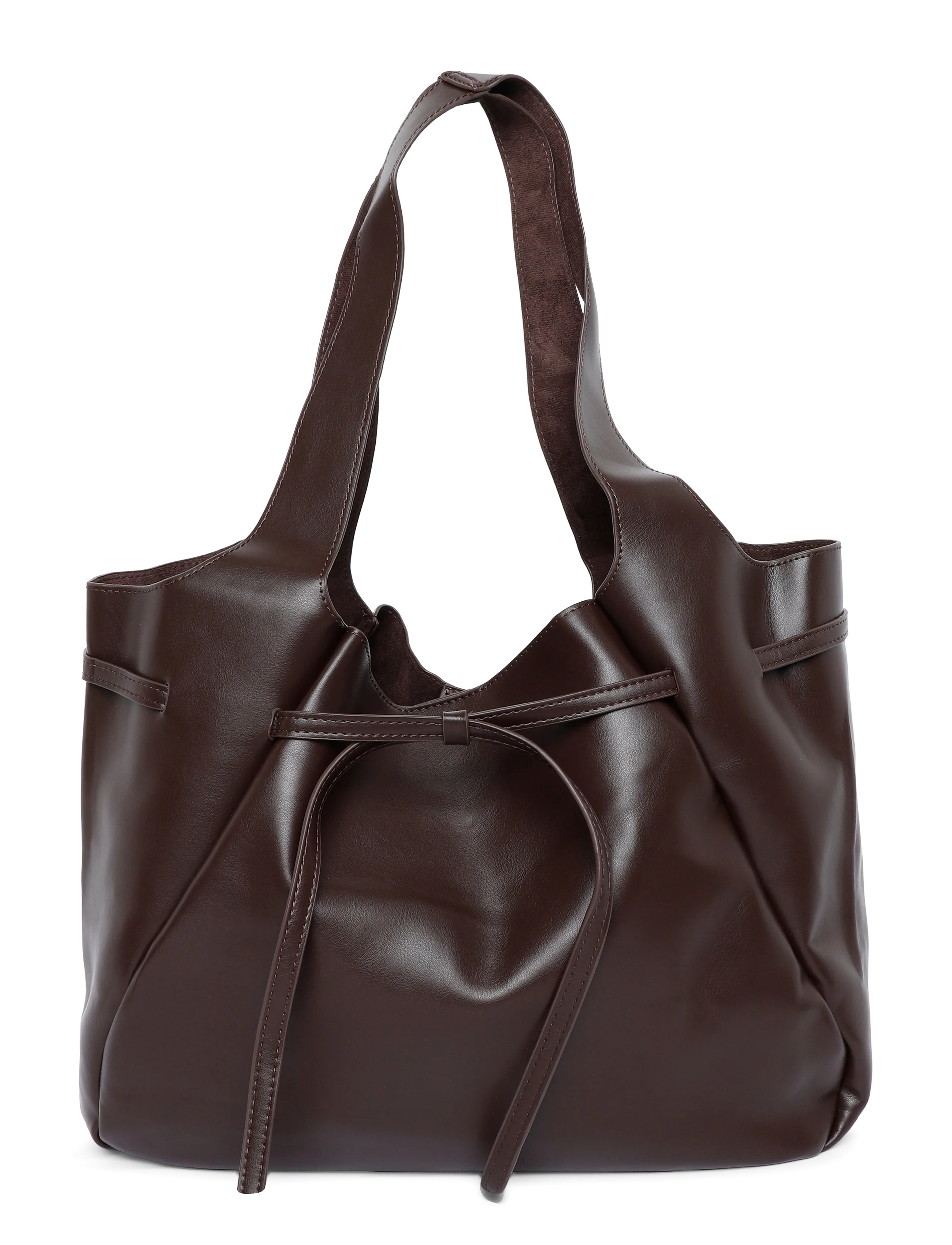 Gina Tricot Slouchy bag - Kotid - DARK BROWN (7180) / brown