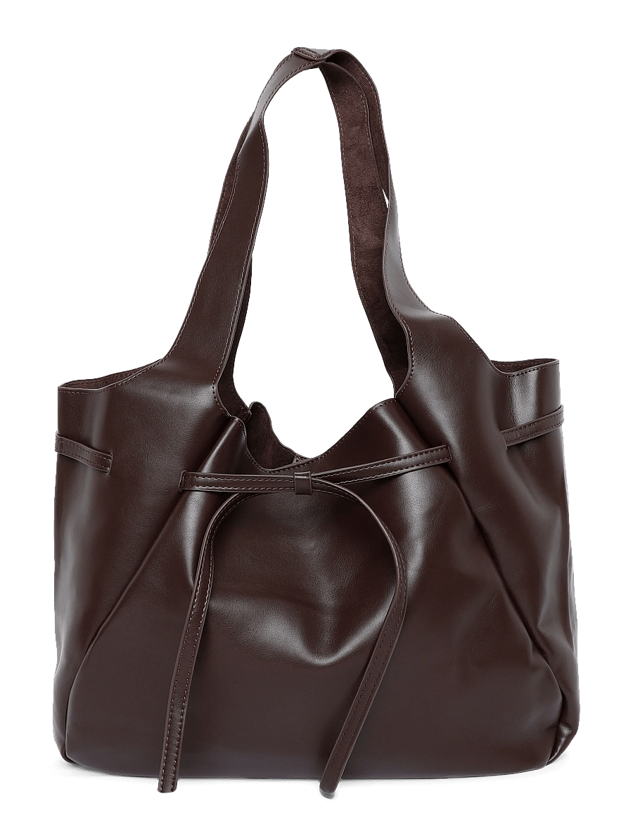 Gina Tricot - Slouchy bag - mode trends - dark brown (7180) - 0