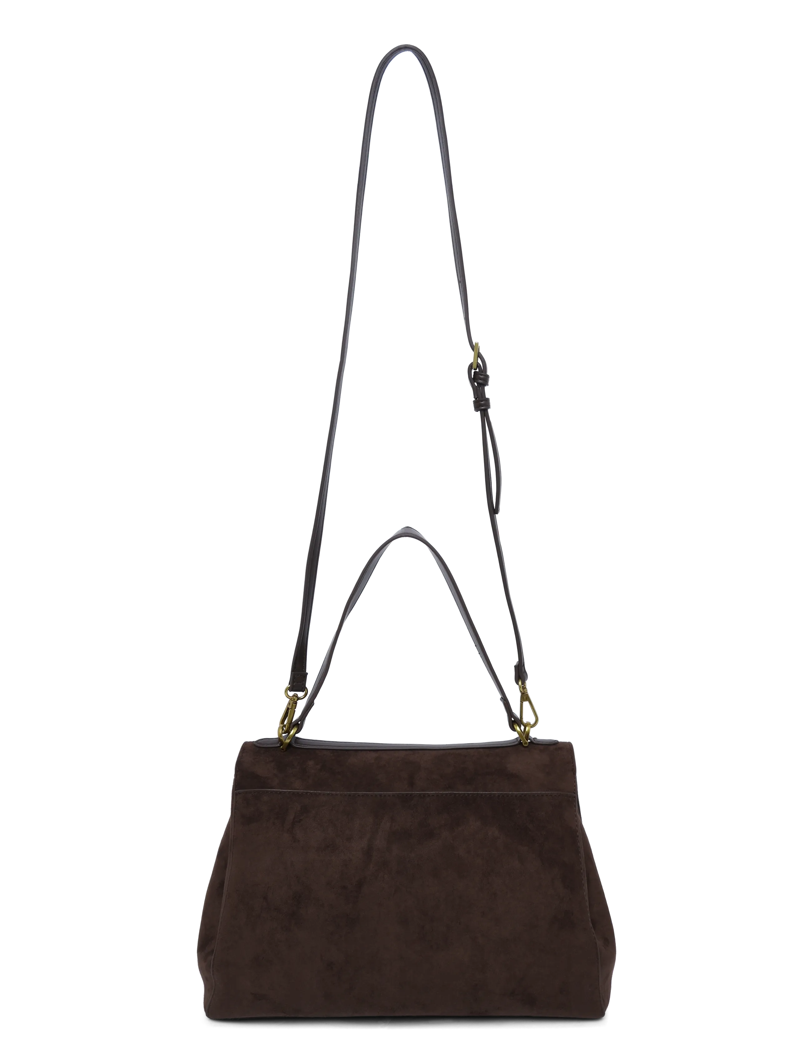Gina Tricot - Office midi bag - moetrendid - dark brown (7180) - 1