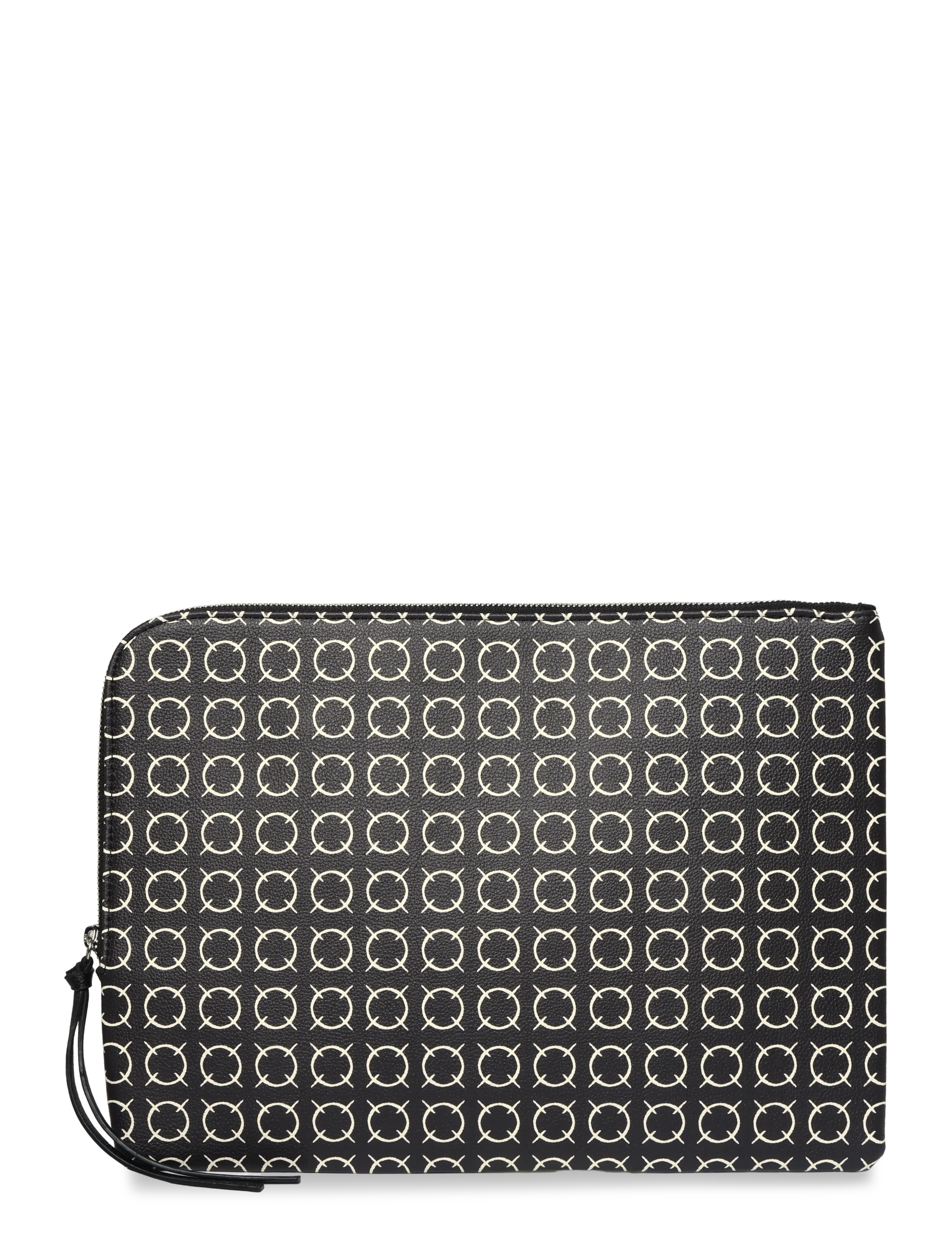 Gina Tricot Laptop case - Kotid - BLACK/AOP / black