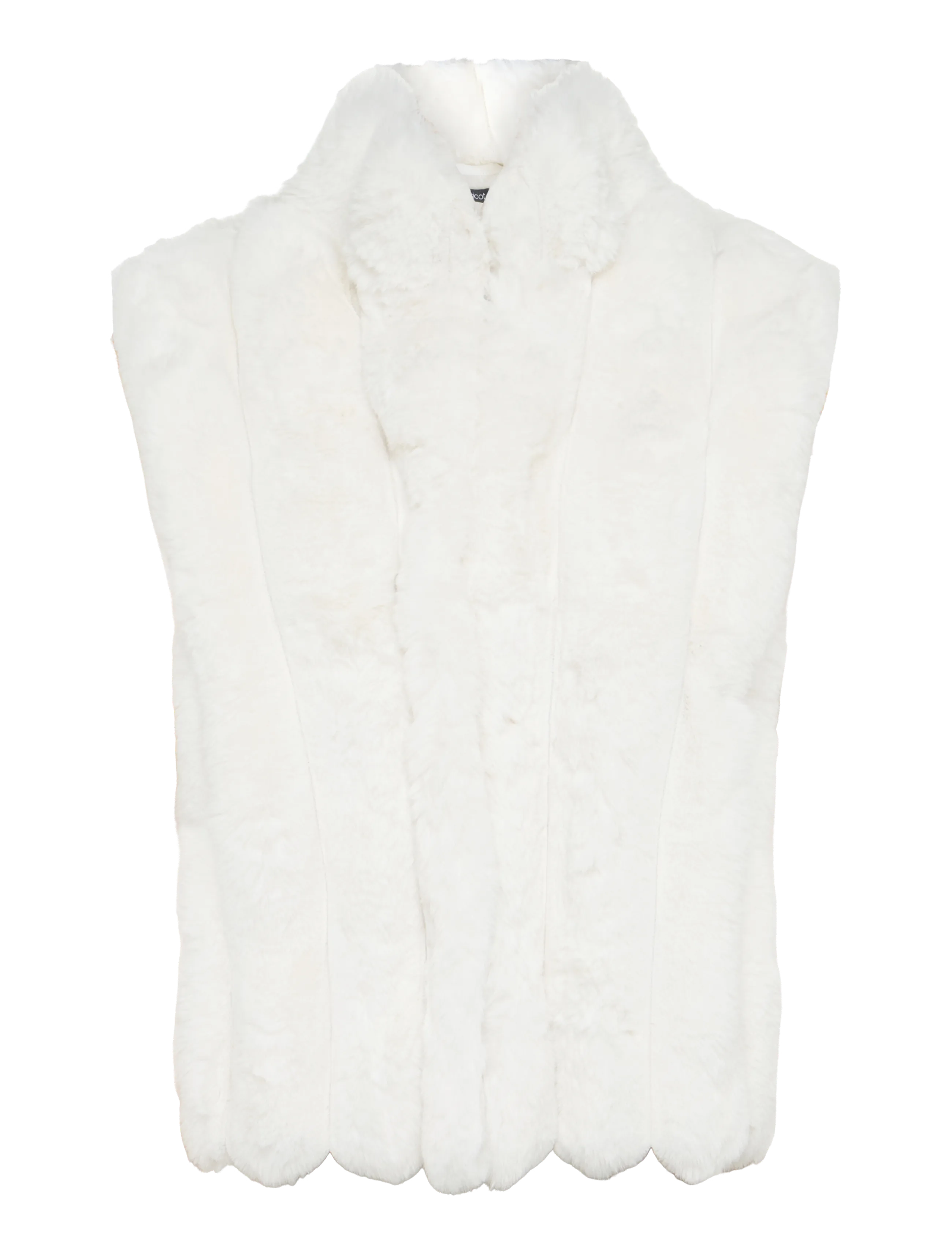 Gina Tricot Faux fur vest - Vestid - CREAM (1047) / cream