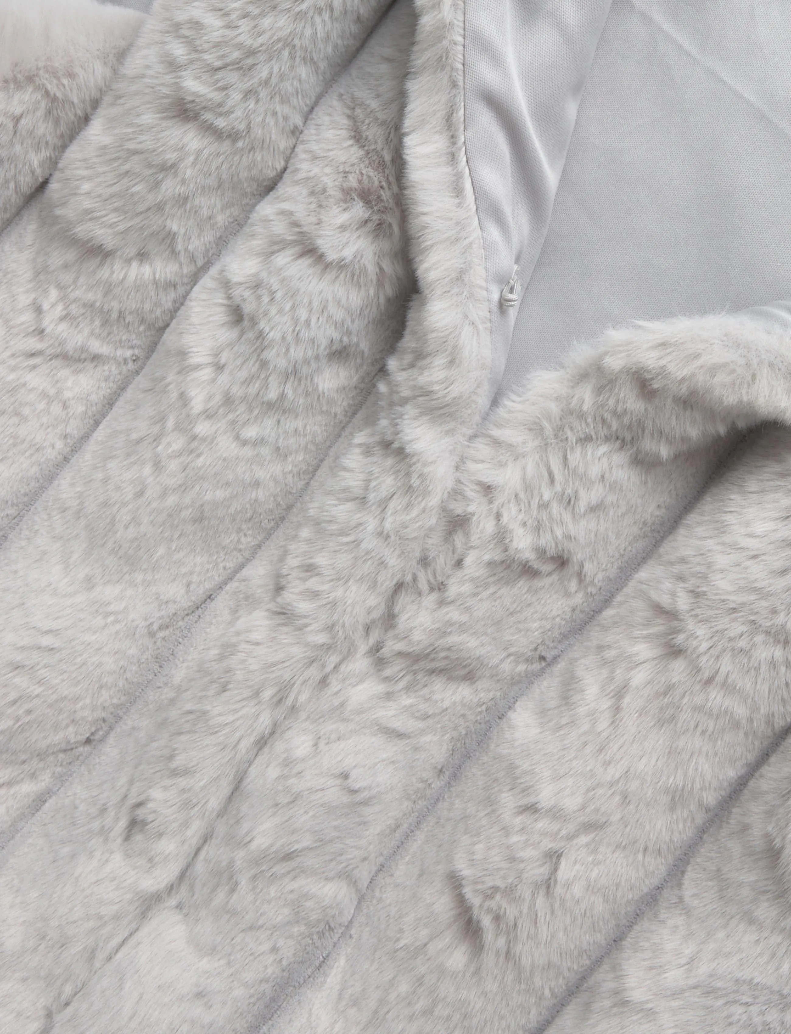 Gina Tricot - Faux fur vest - teddy-vestid - grey melange (8181) - 2