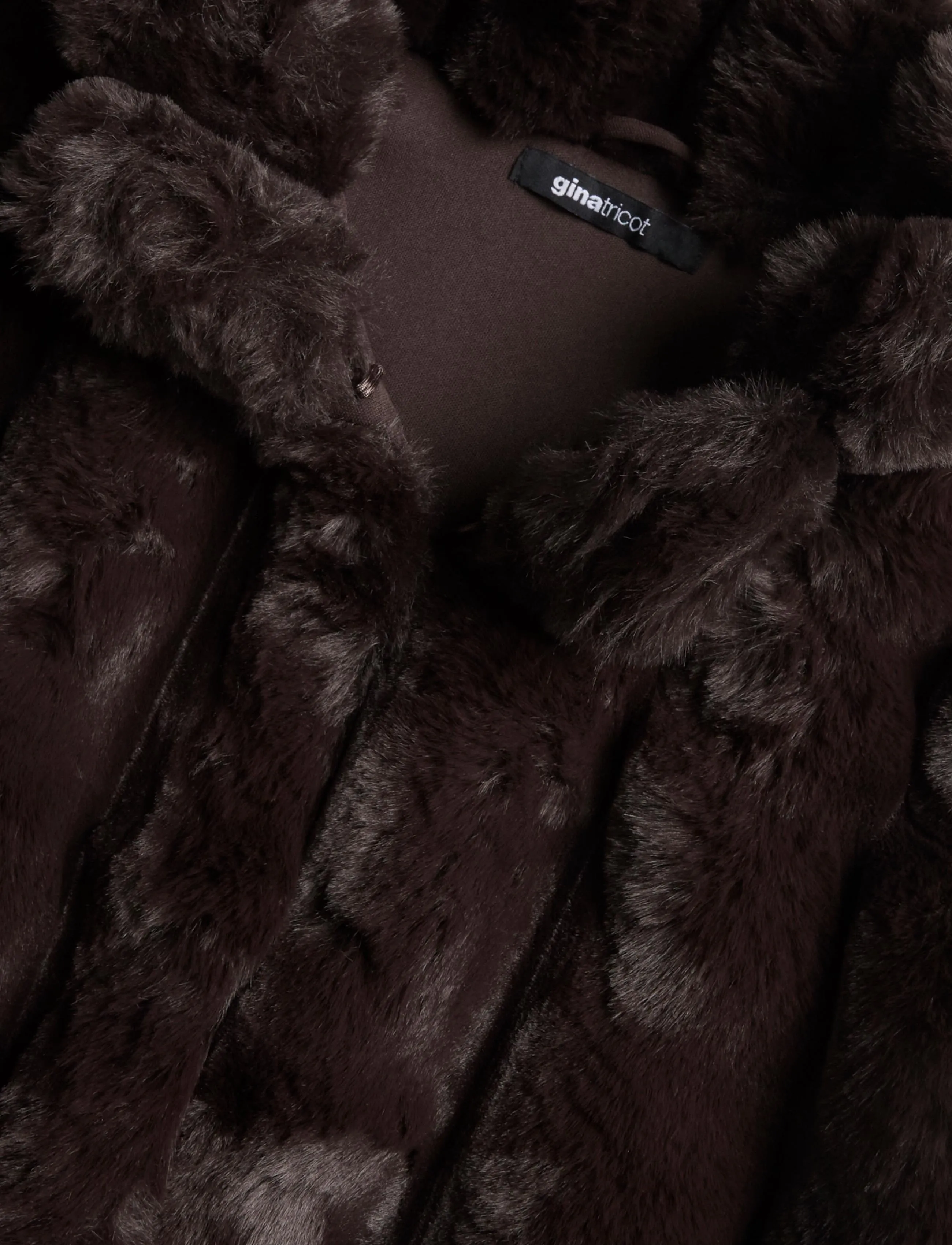 Gina Tricot - Faux fur vest - fleece & teddy vests - mole (7382) - 2
