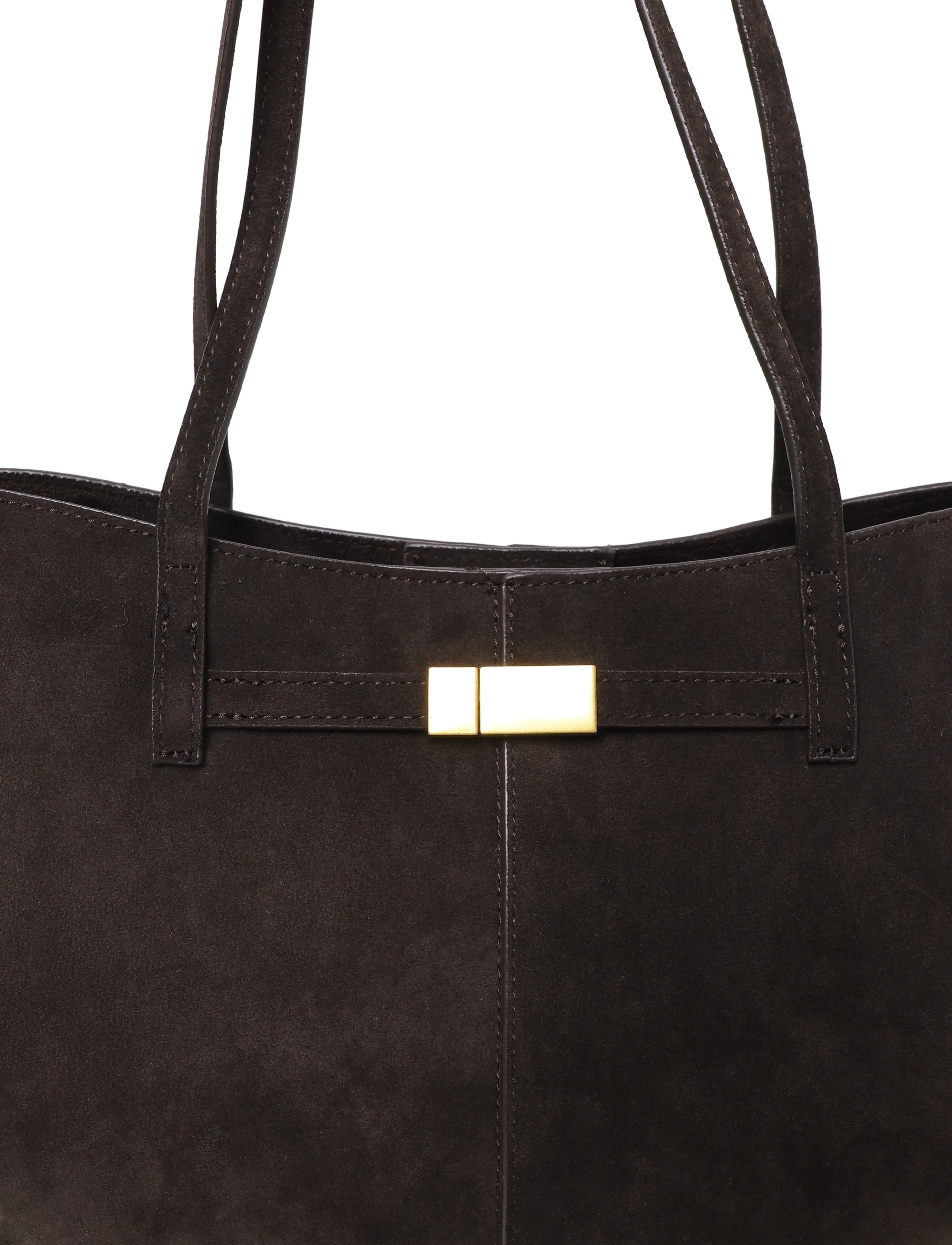 Gina Tricot - Detail midi bag - særlige begivenheder - dark brown (7180) - 2