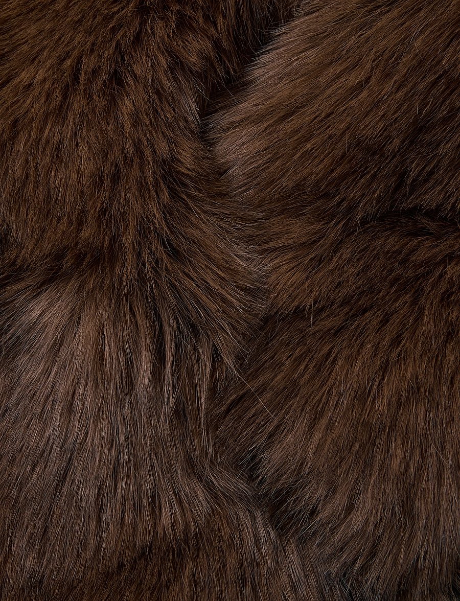 Gina Tricot - Faux fur short jacket - faux fur jakker - black/brown (7200) - 3