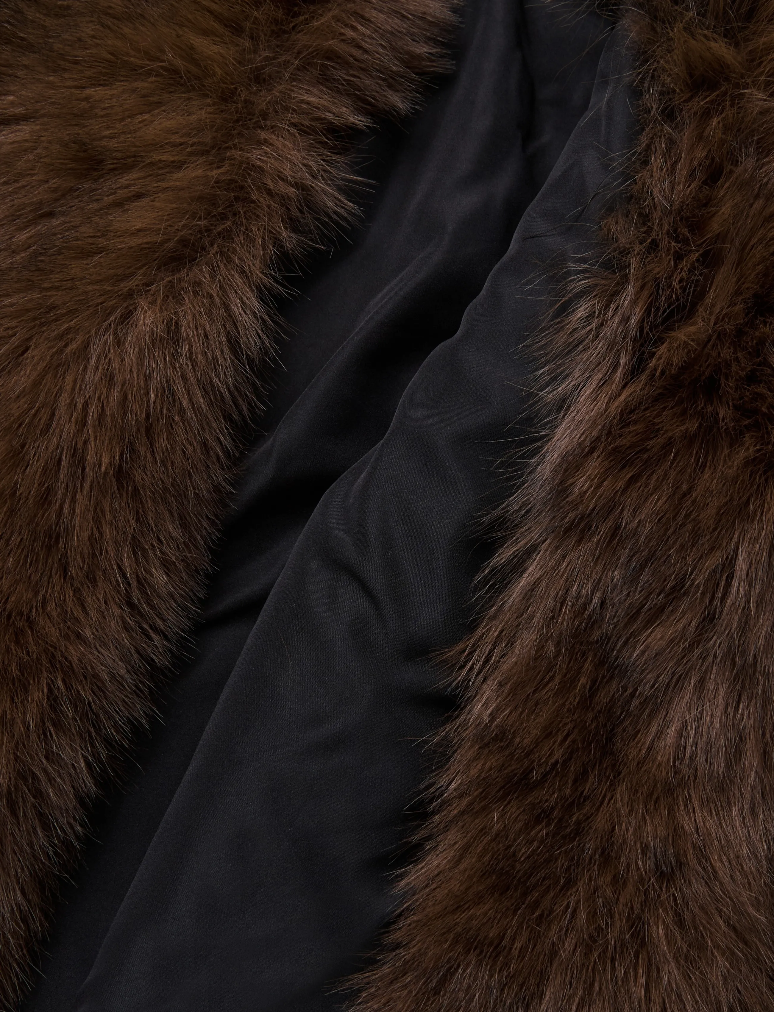 Gina Tricot - Faux fur short jacket - faux fur jakker - black/brown (7200) - 4