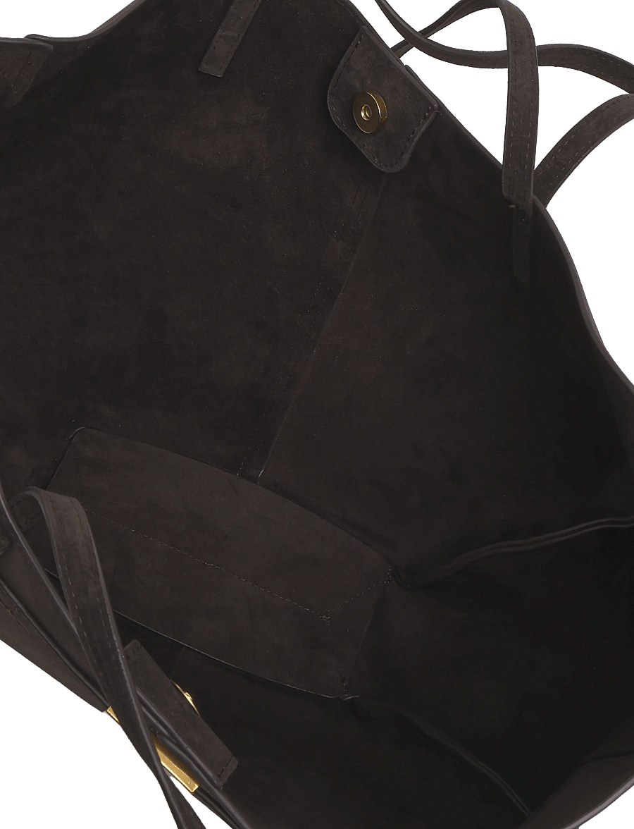 Gina Tricot - Detail strap tote bag - totes - dark brown (7180) - 3