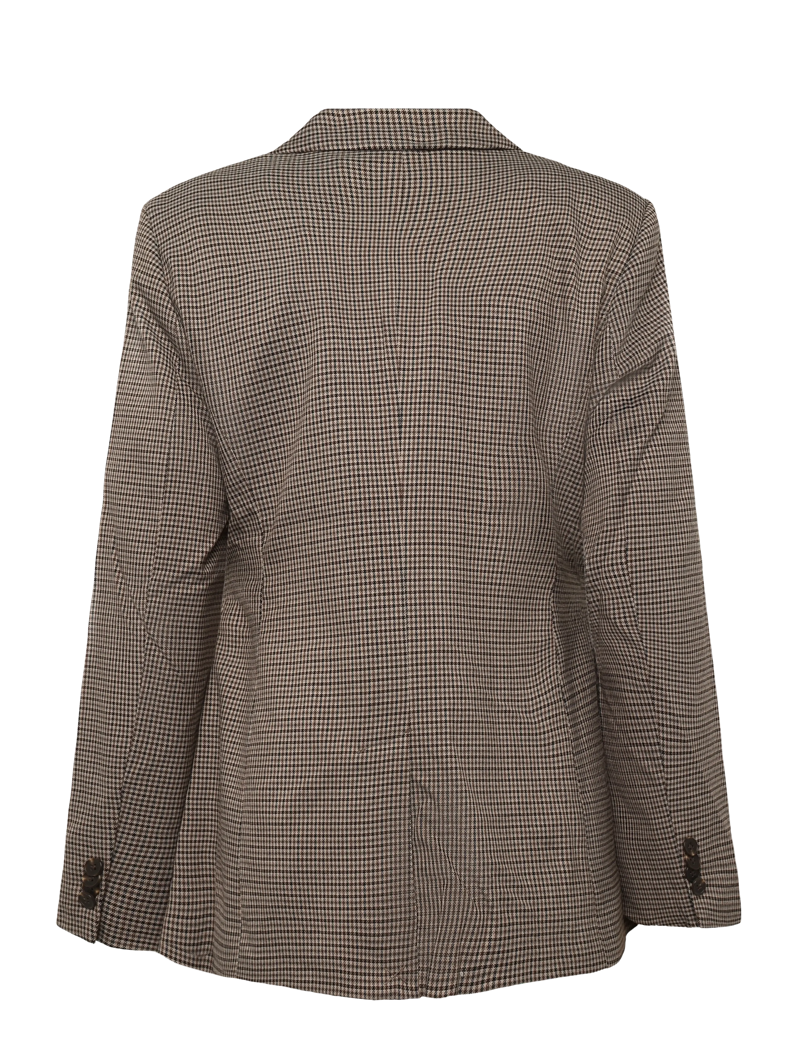 Gina Tricot - Shaped tie blazer - check (9040) - 1