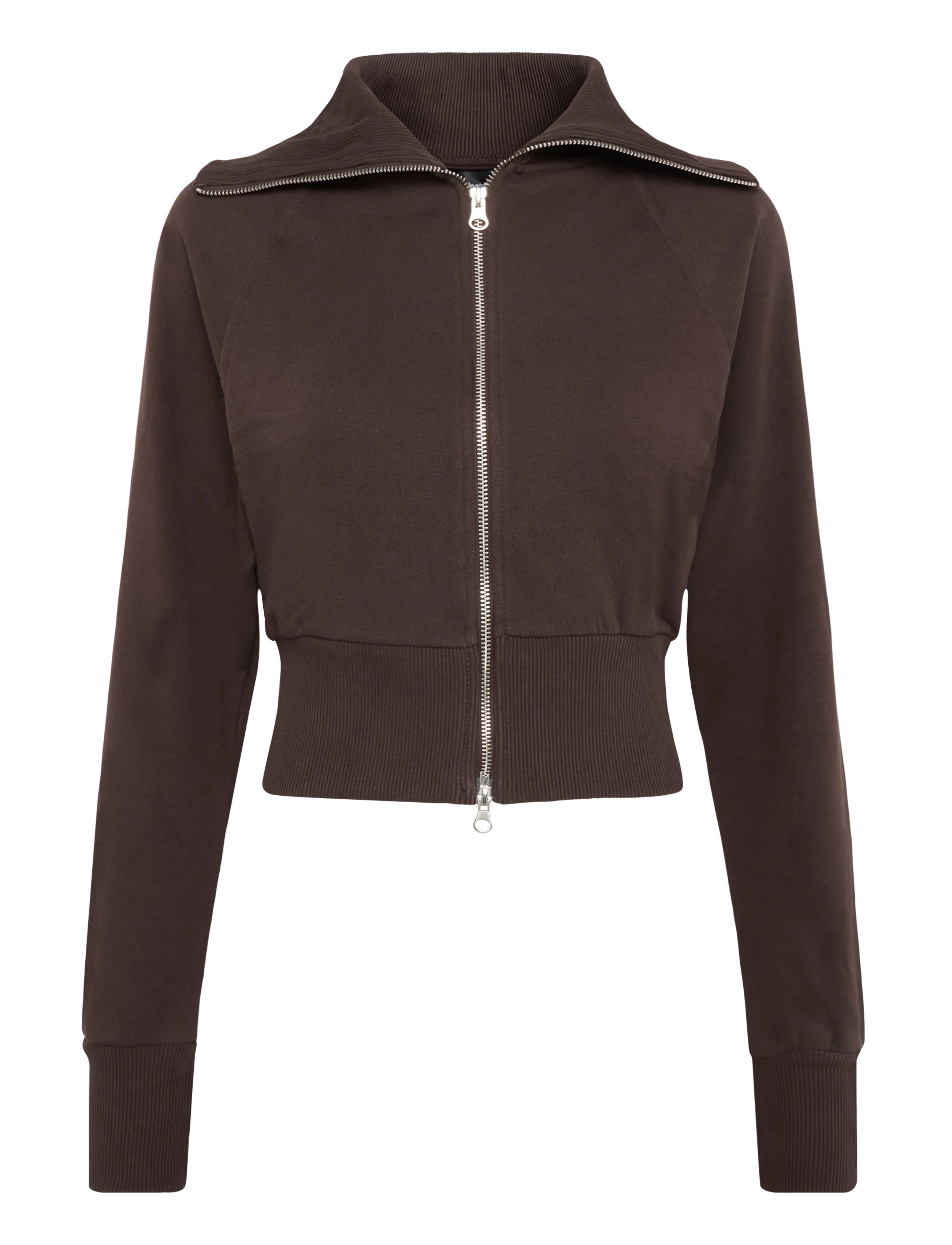 Gina Tricot Zip sweater - Riided - JAVA (6556) / brown