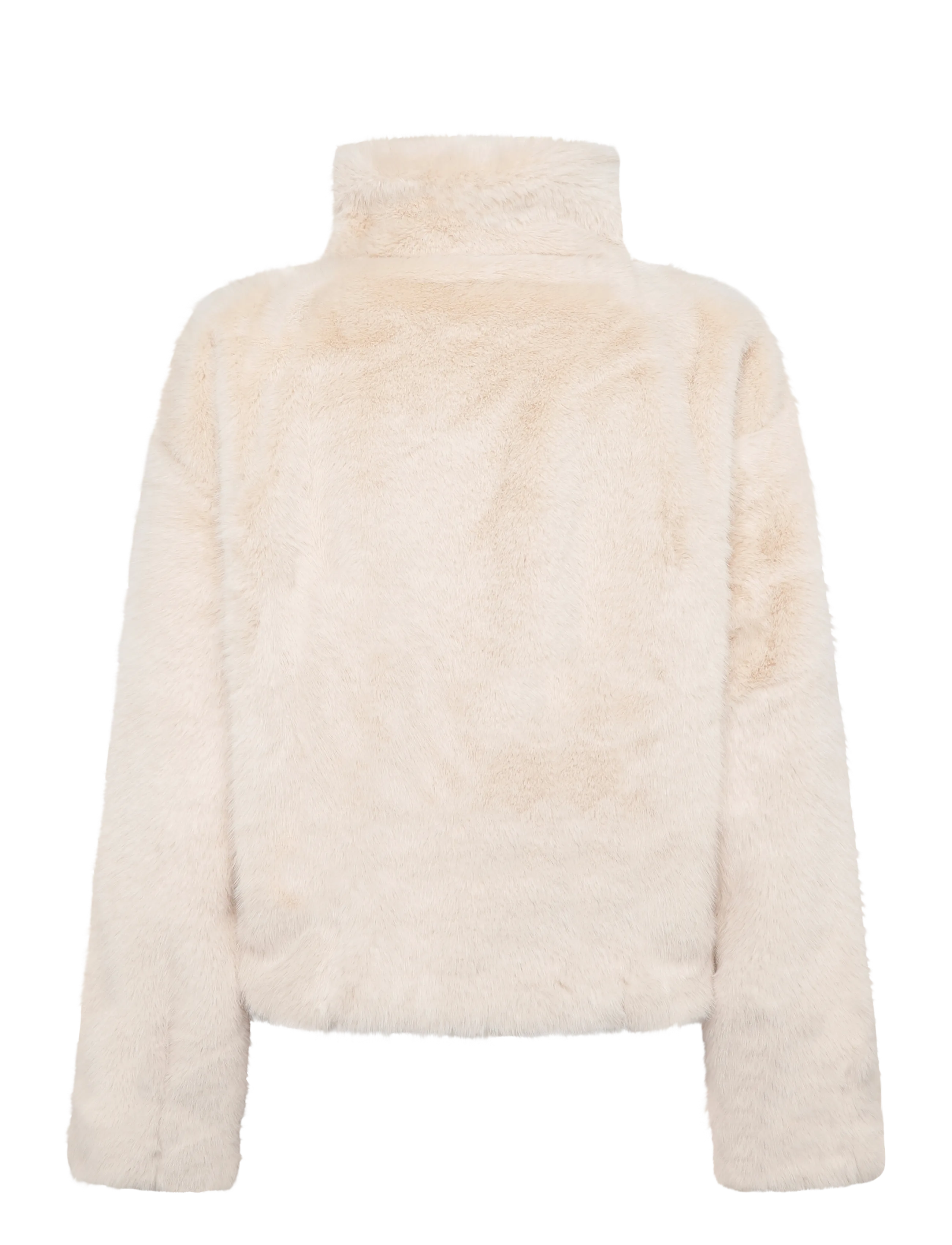 Gina Tricot - Faux fur jacket - faux fur jakker - cream (1047) - 1