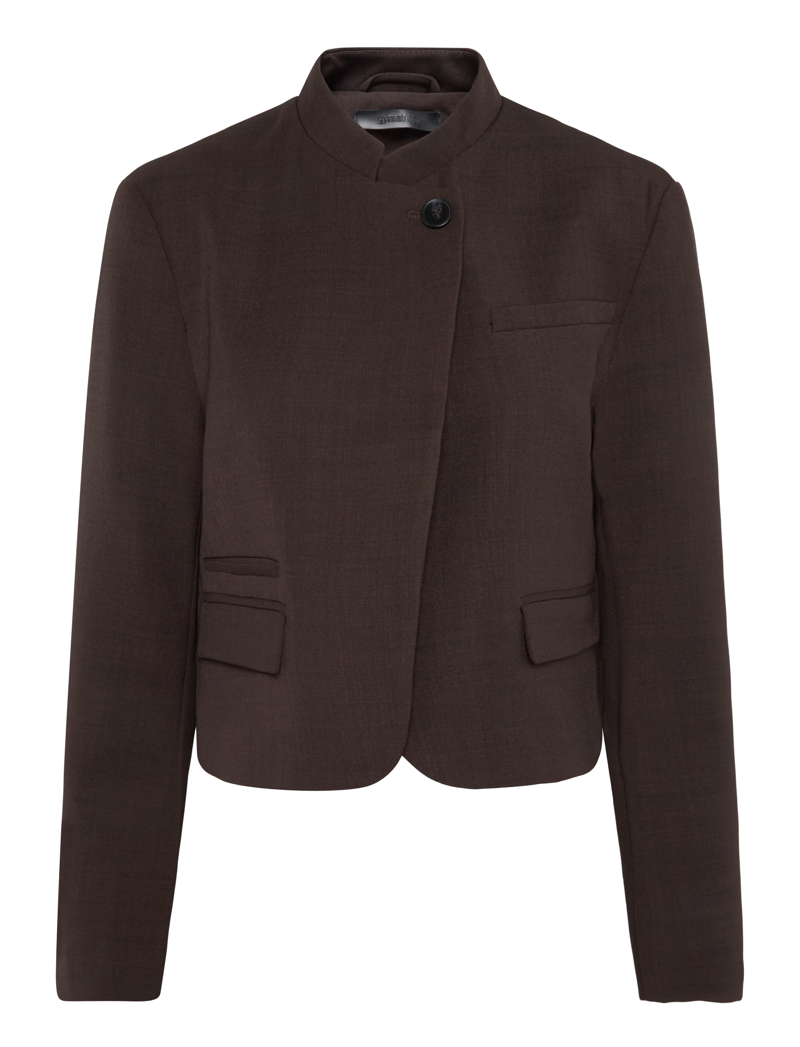 Gina Tricot Short blazer - Pintsakud - BROWN / brown
