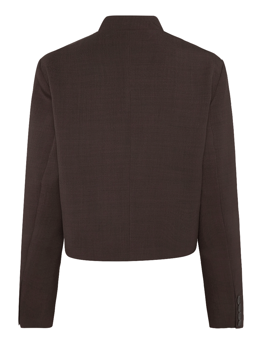 Gina Tricot - Short blazer - korte blazere - brown - 1
