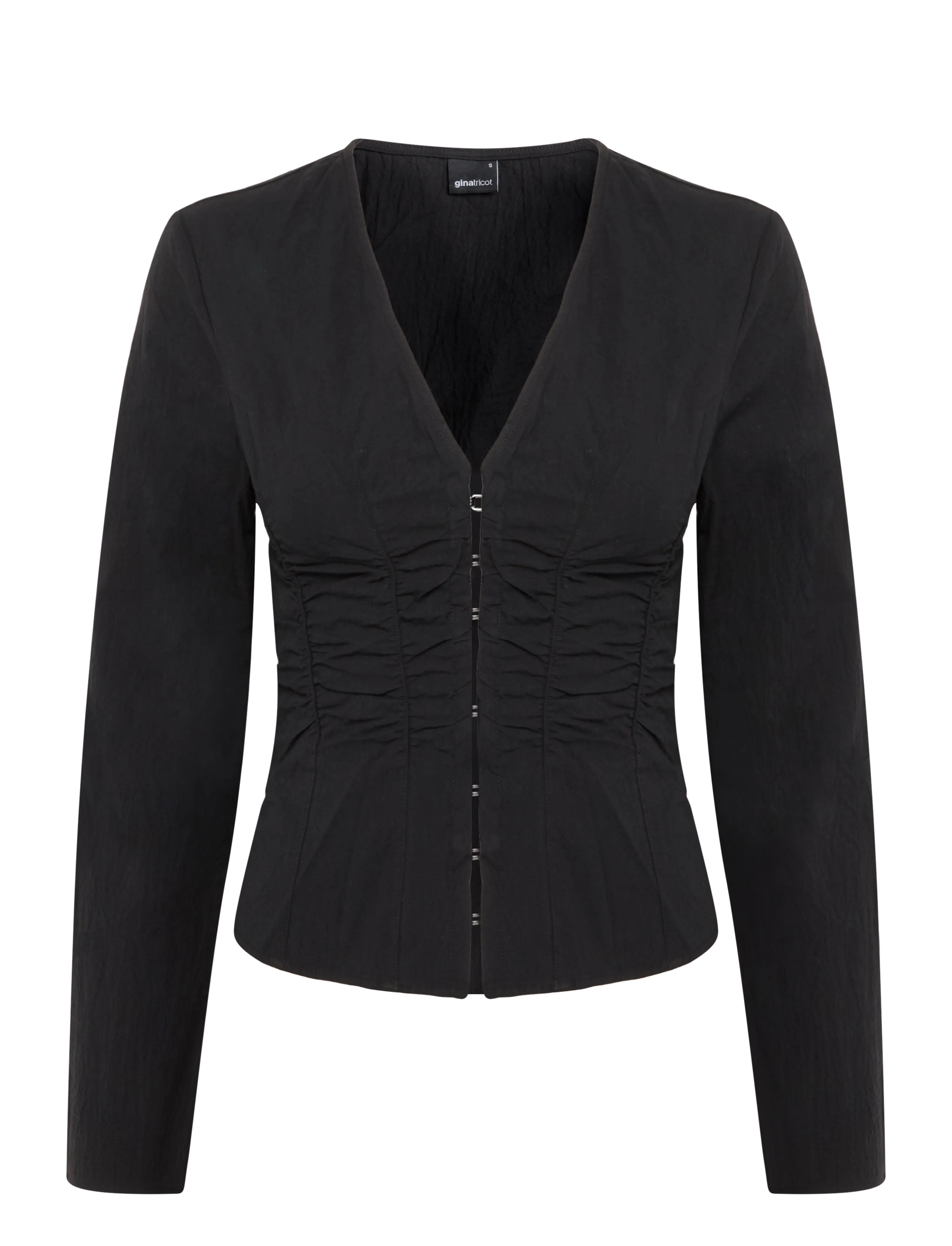 Gina Tricot Long sleeve shirt - Naiste pidulikud riided - BLACK (9000) / black