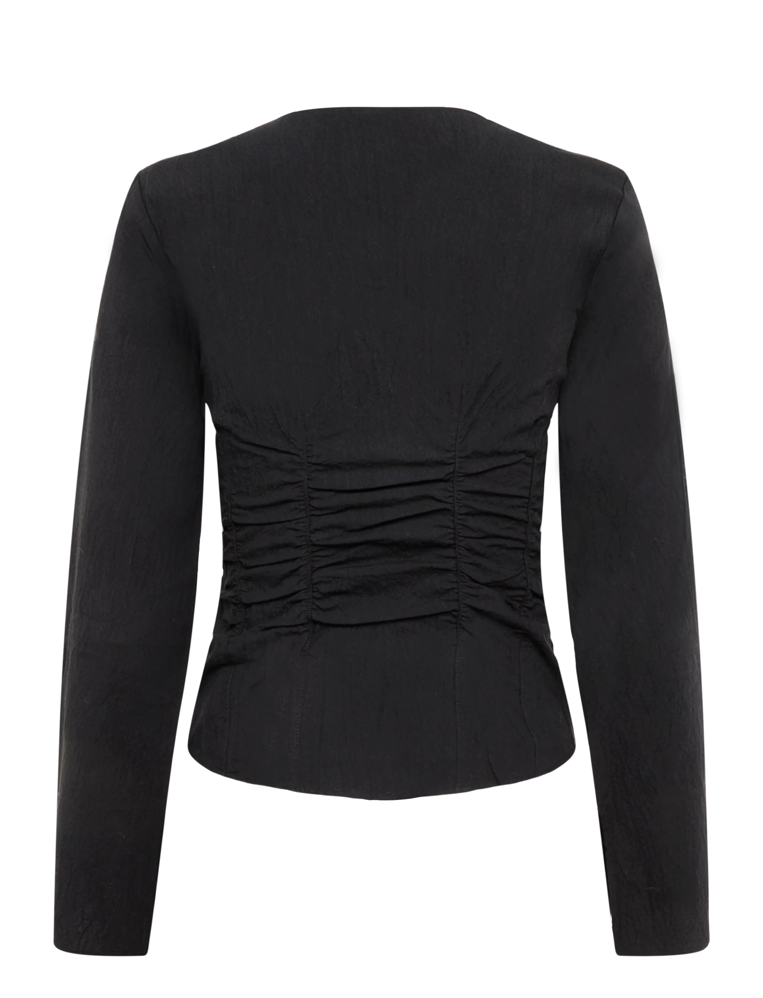 Gina Tricot - Long sleeve shirt - pikkade varrukatega pluusid - black (9000) - 1