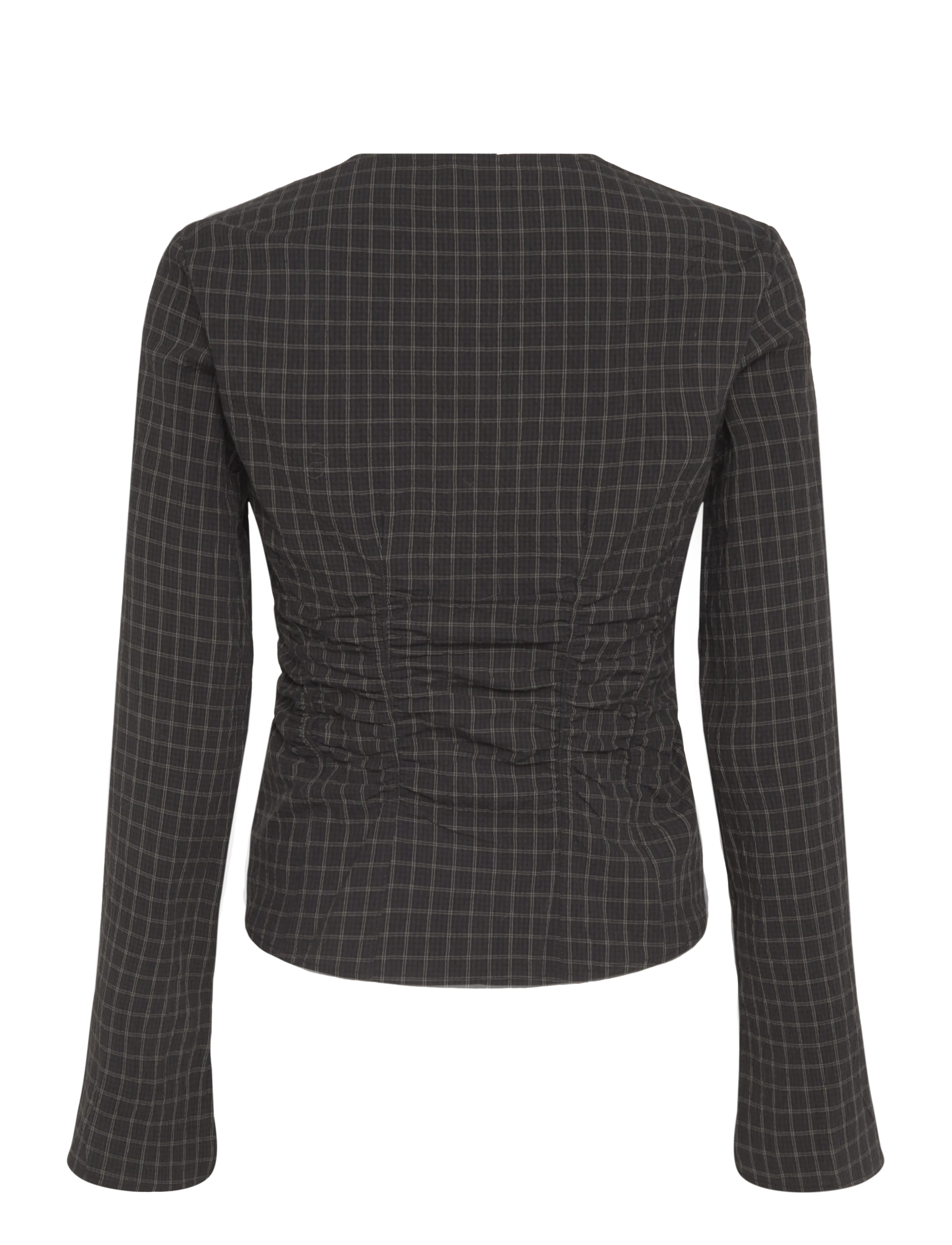 Gina Tricot - Long sleeve shirt - pikkade varrukatega pluusid - check (9040) - 1