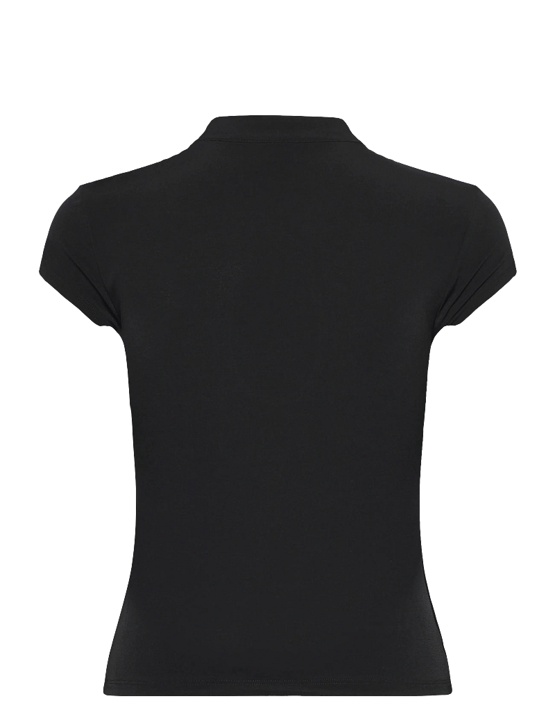 Gina Tricot - Keyhole top - t-särgid - black (9000) - 1