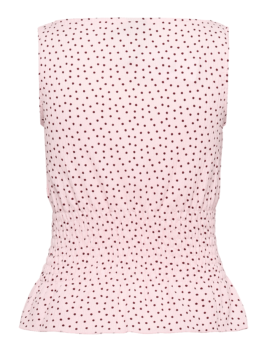 Gina Tricot - Smock top - Ärmellose tops - pink dot - 1