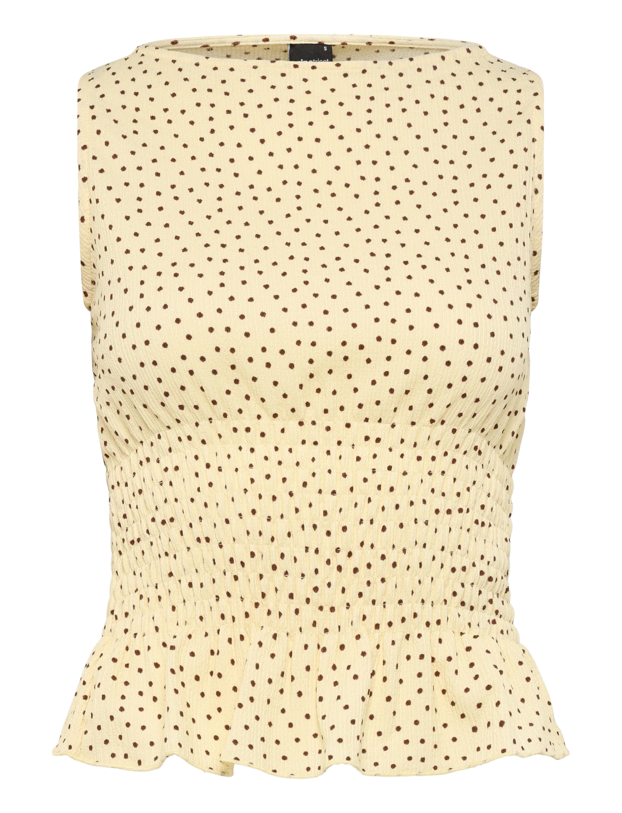 Gina Tricot Smock top - T-shirts & Toppar - YELLOW DOT / yellow