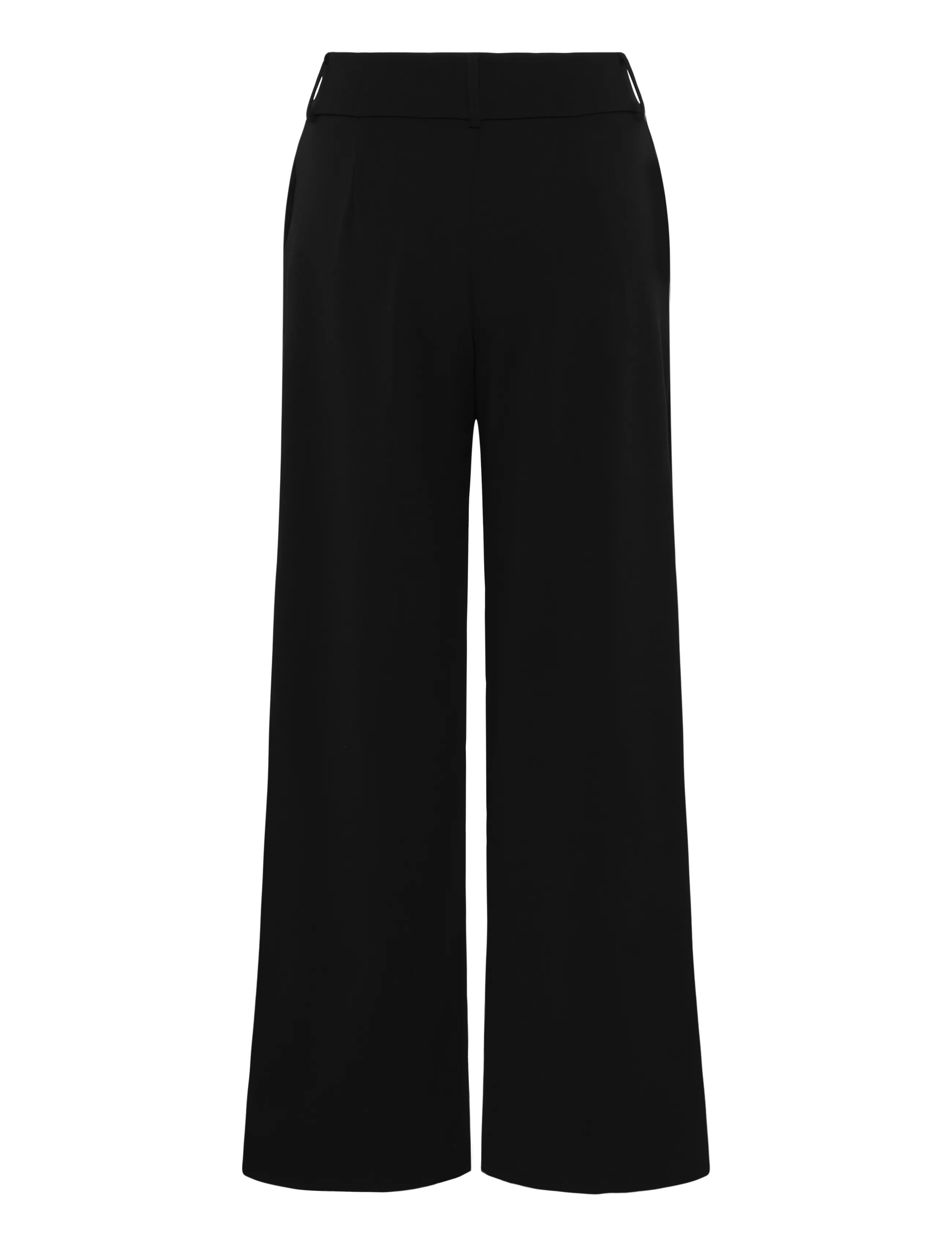 Gina Tricot - High waist suit trousers - anzugshosen - black (9000) - 1