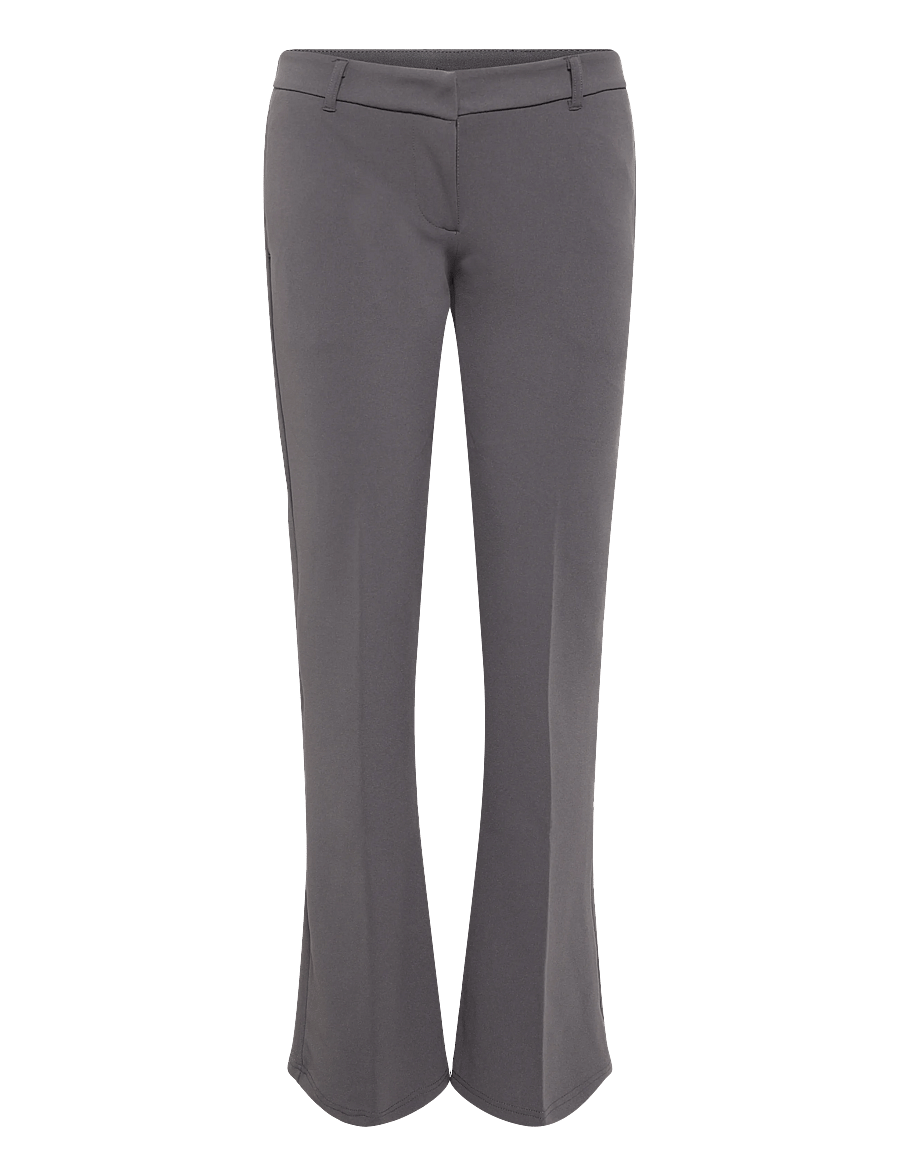 Gina Tricot - Low waist straight trousers - raka byxor - pavement - 0