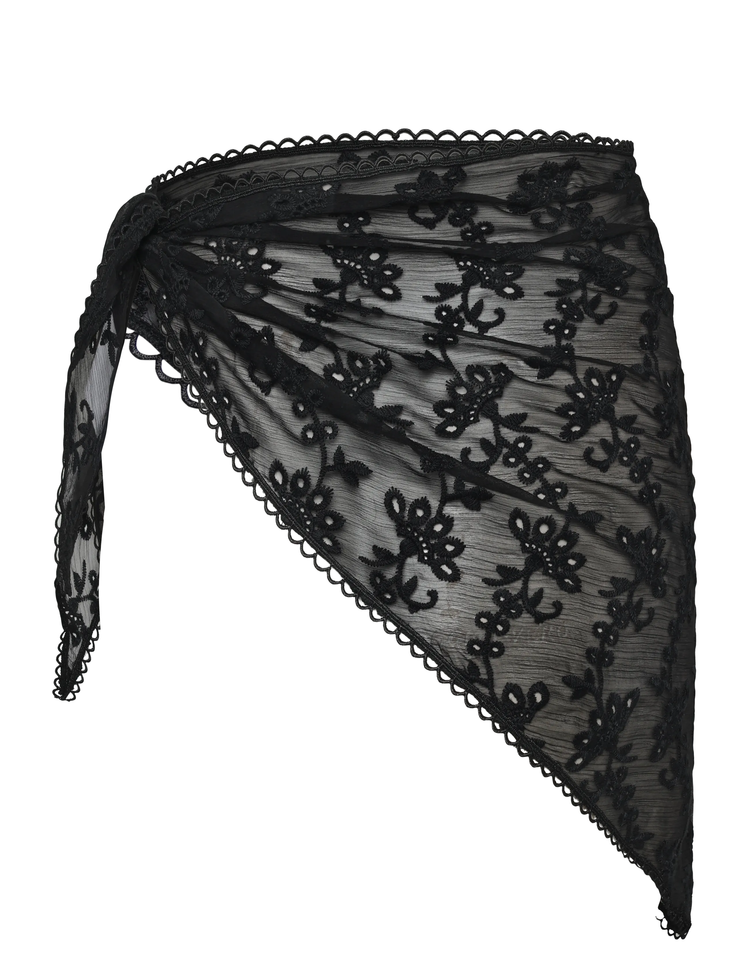 Gina Tricot Embroidery Hip Scarf halsdukar & sjalar dam – bild 2