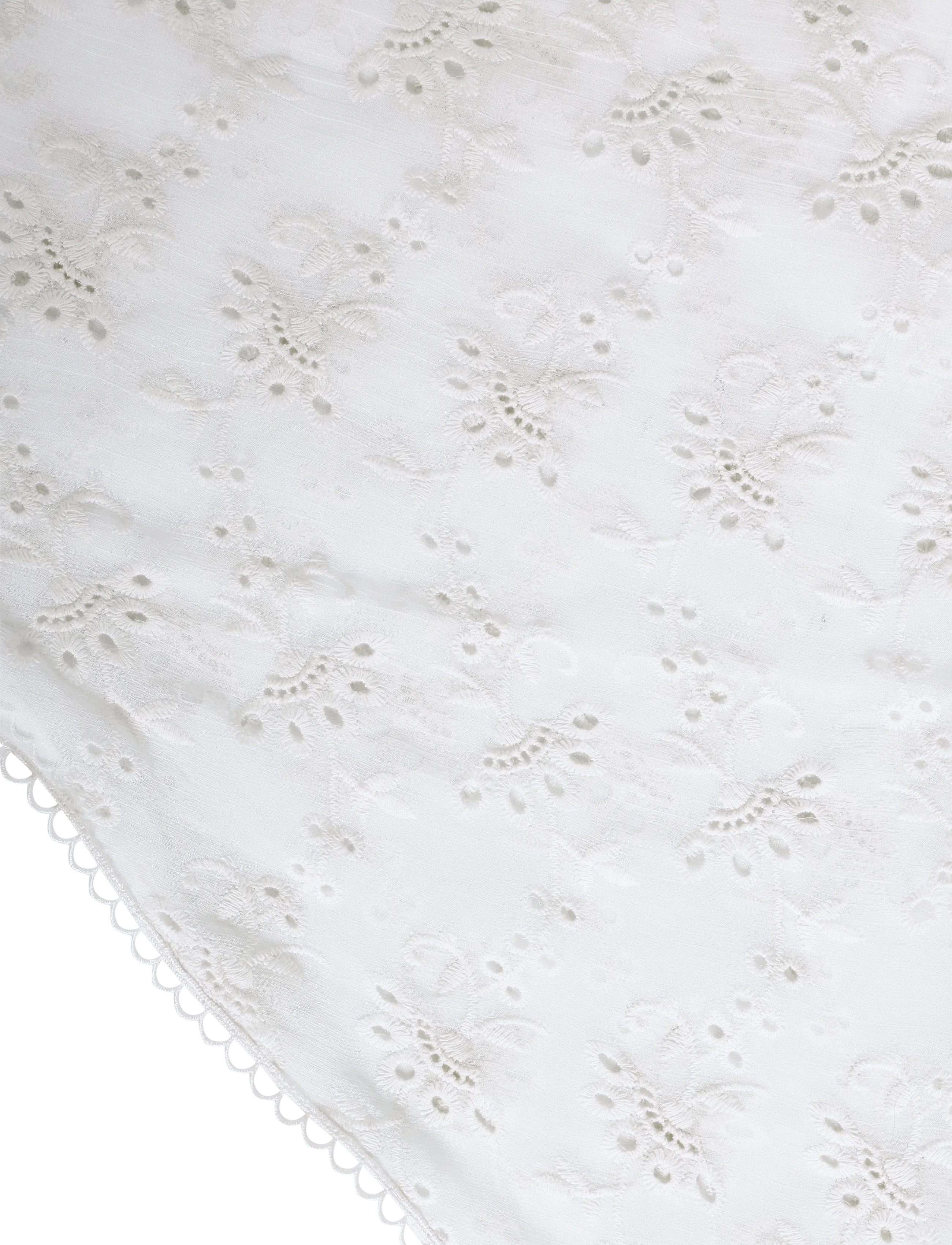 Gina Tricot - Embroidery hip scarf - modetrends - offwhite - 2