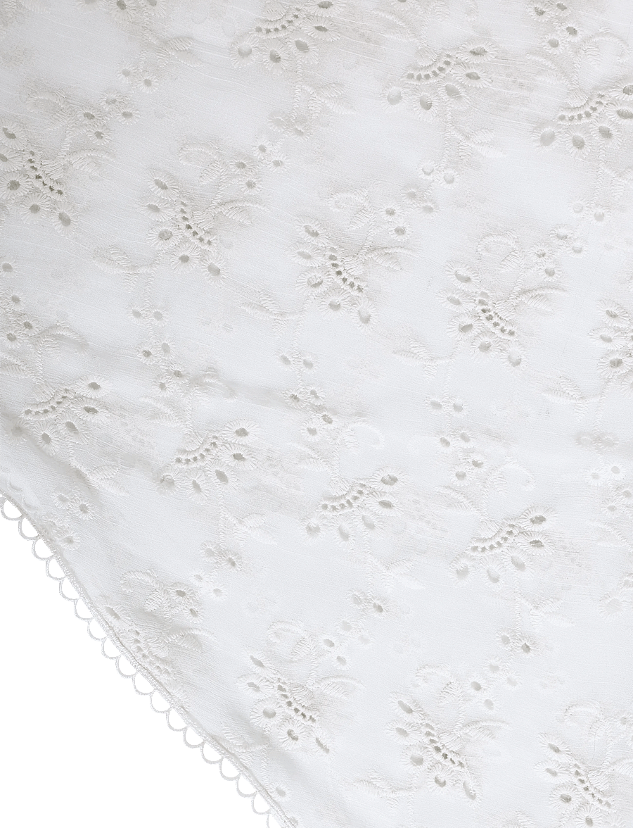 Gina Tricot - Embroidery hip scarf - modetrends - offwhite - 2