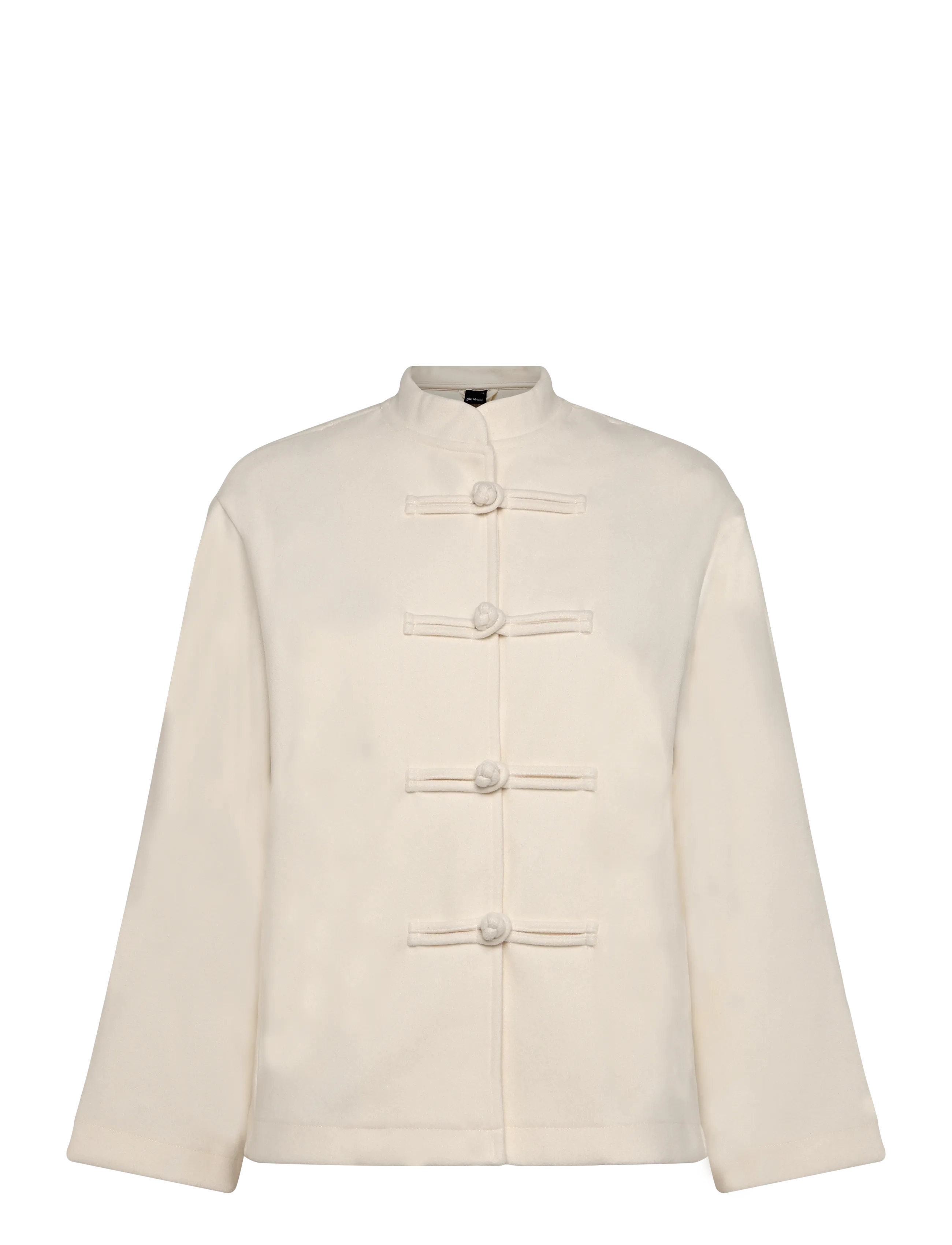 Gina Tricot - Mandarin button jacket - spring jackets - cream (1047) - 1