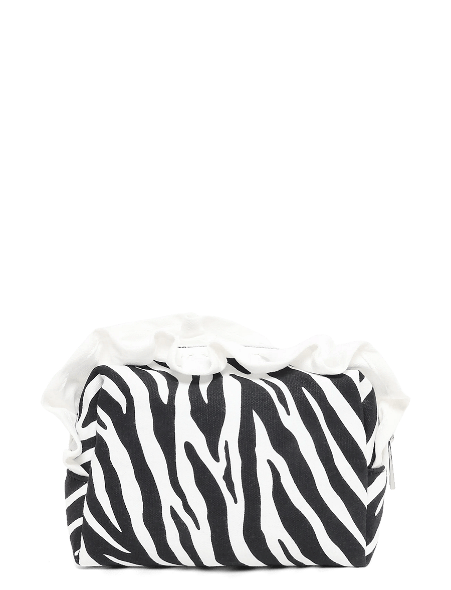 Gina Tricot - Make up bag - mode trends - zebra - 1