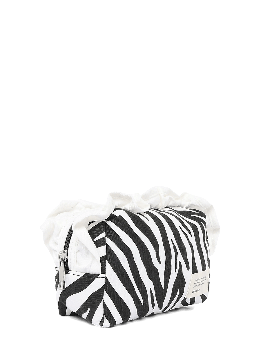 Gina Tricot - Make up bag - mode trends - zebra - 2