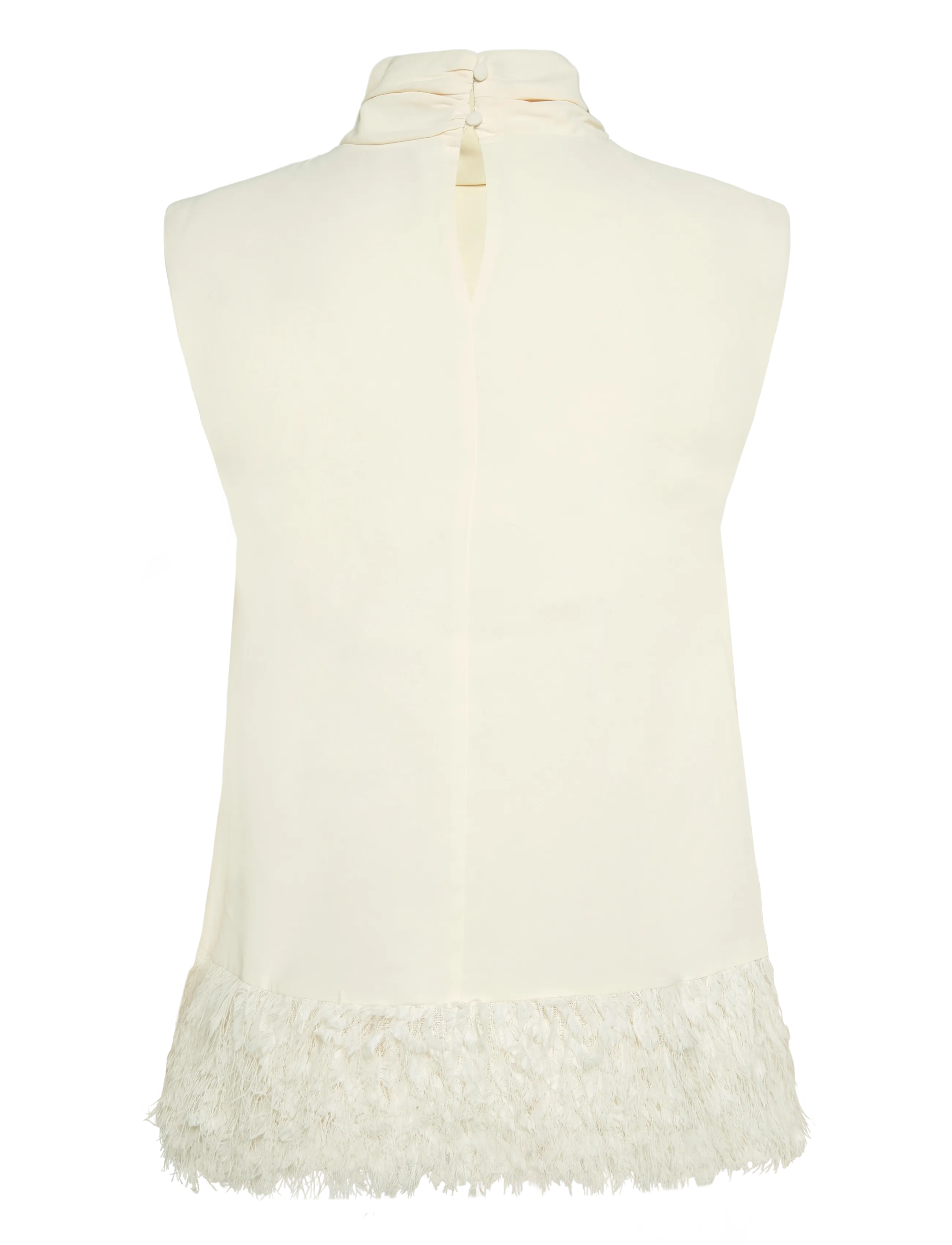 Gina Tricot Faux Feather Top toppar & linnen dam – bild 2