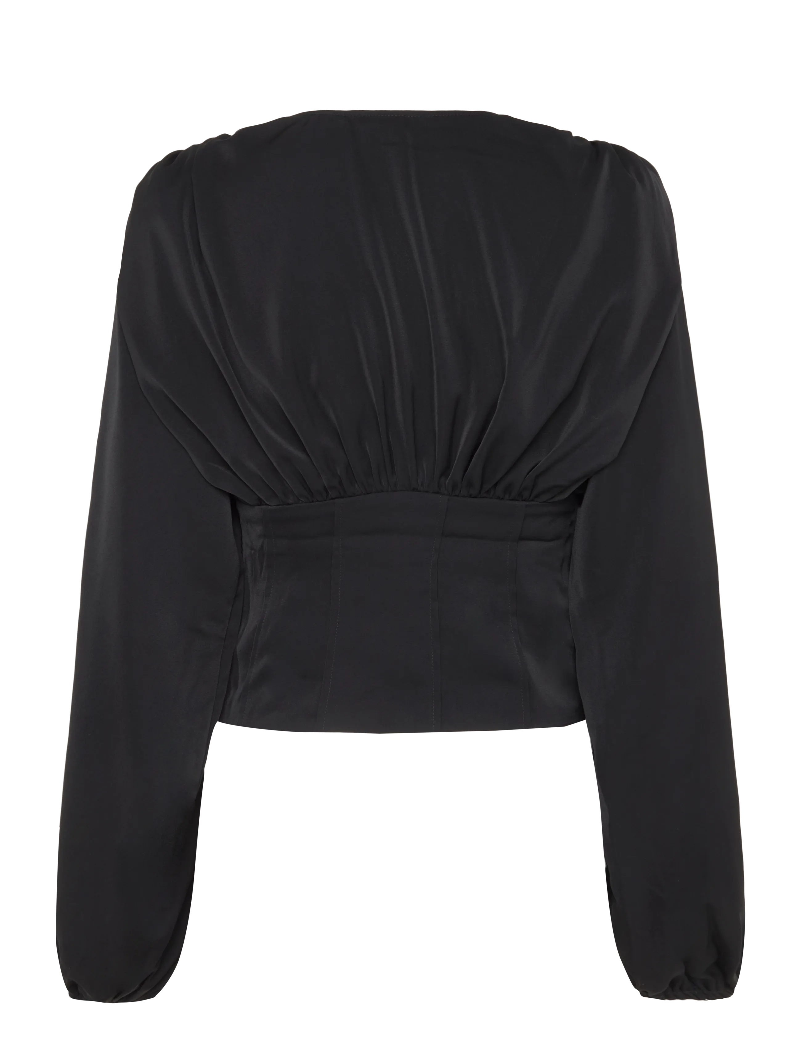 Gina Tricot - Shaped corset blouse - black (9000) - 1