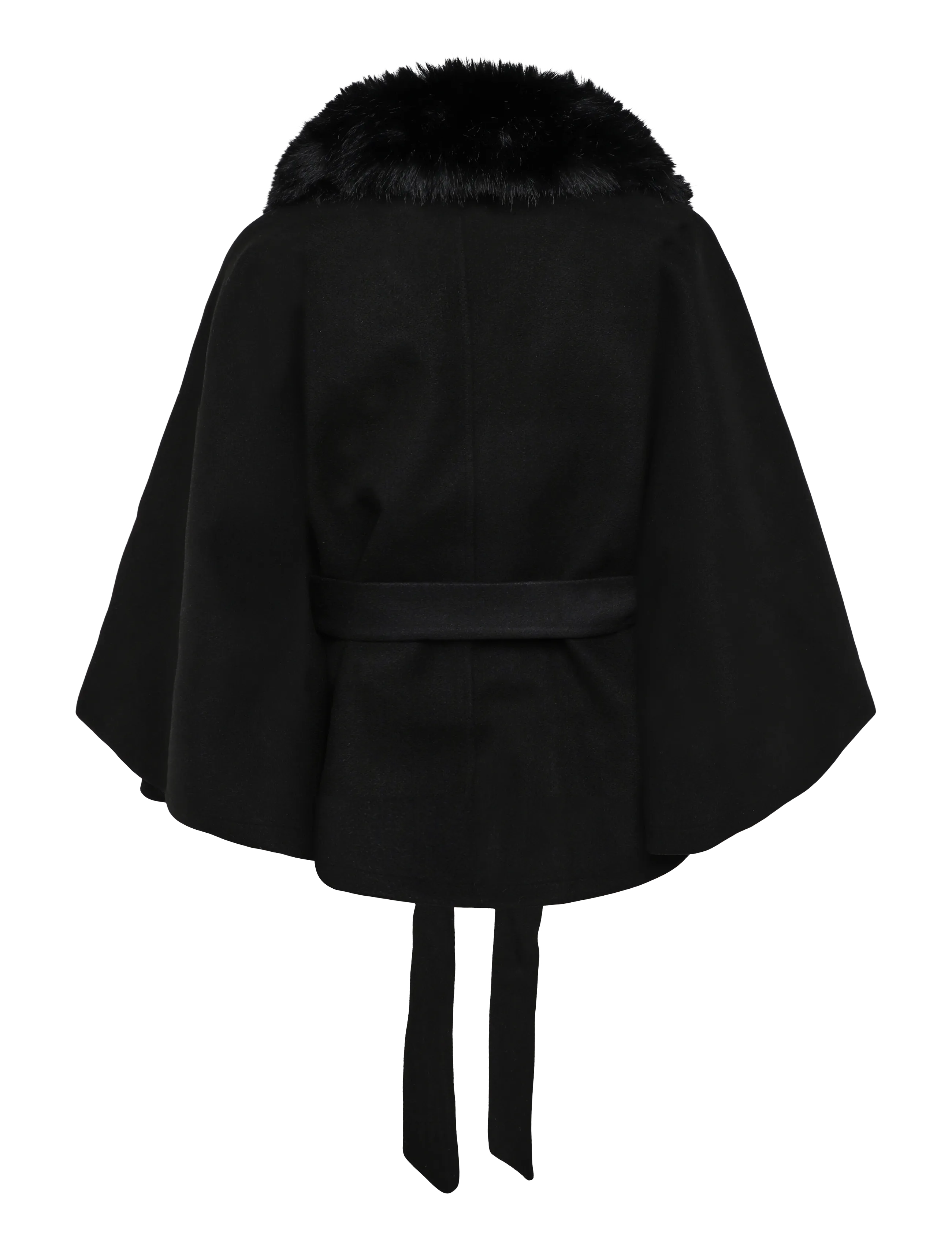 Gina Tricot Faux Fur Collar Cape Jacket jackor dam – bild 8