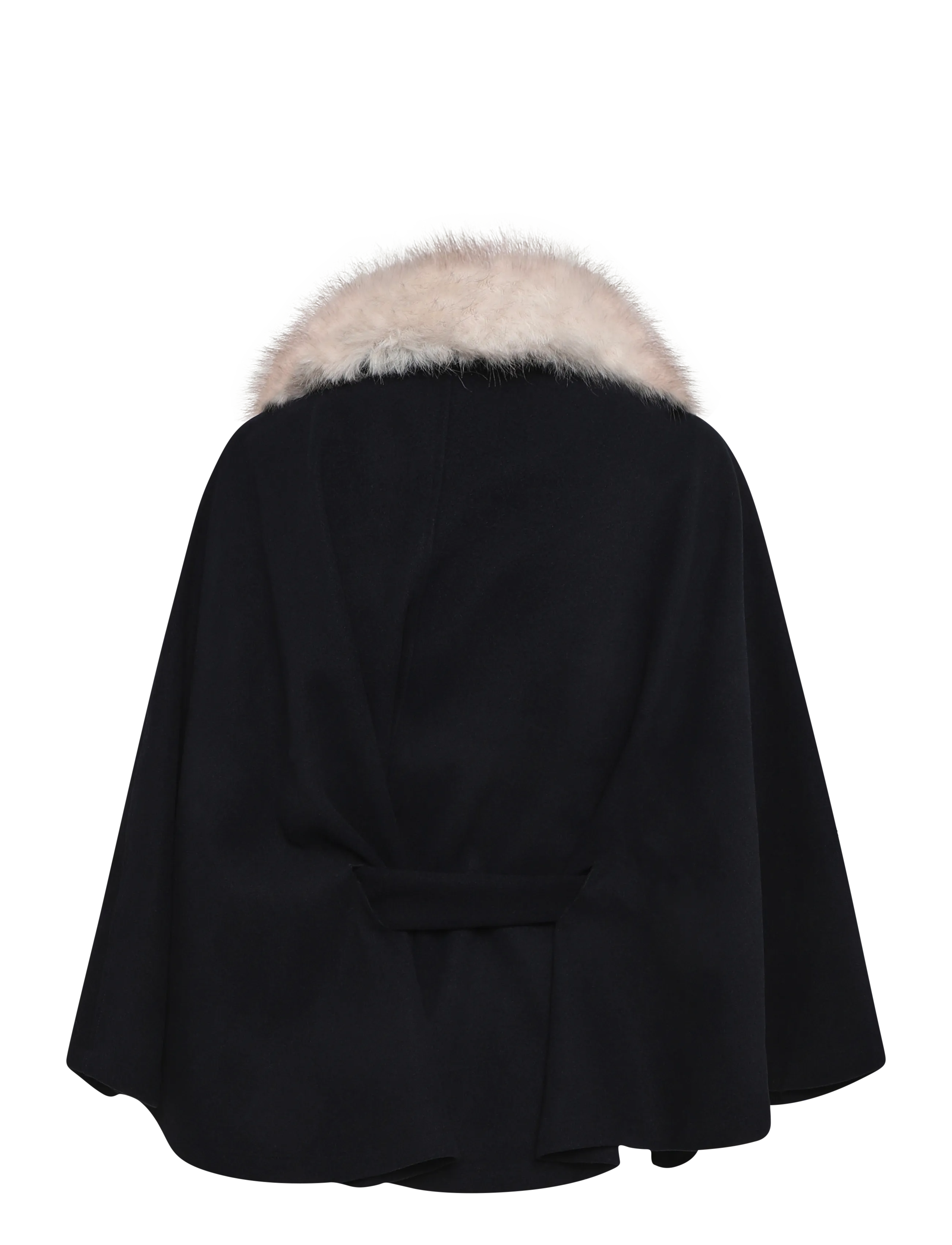 Gina Tricot Faux Fur Collar Cape Jacket jackor dam – bild 3