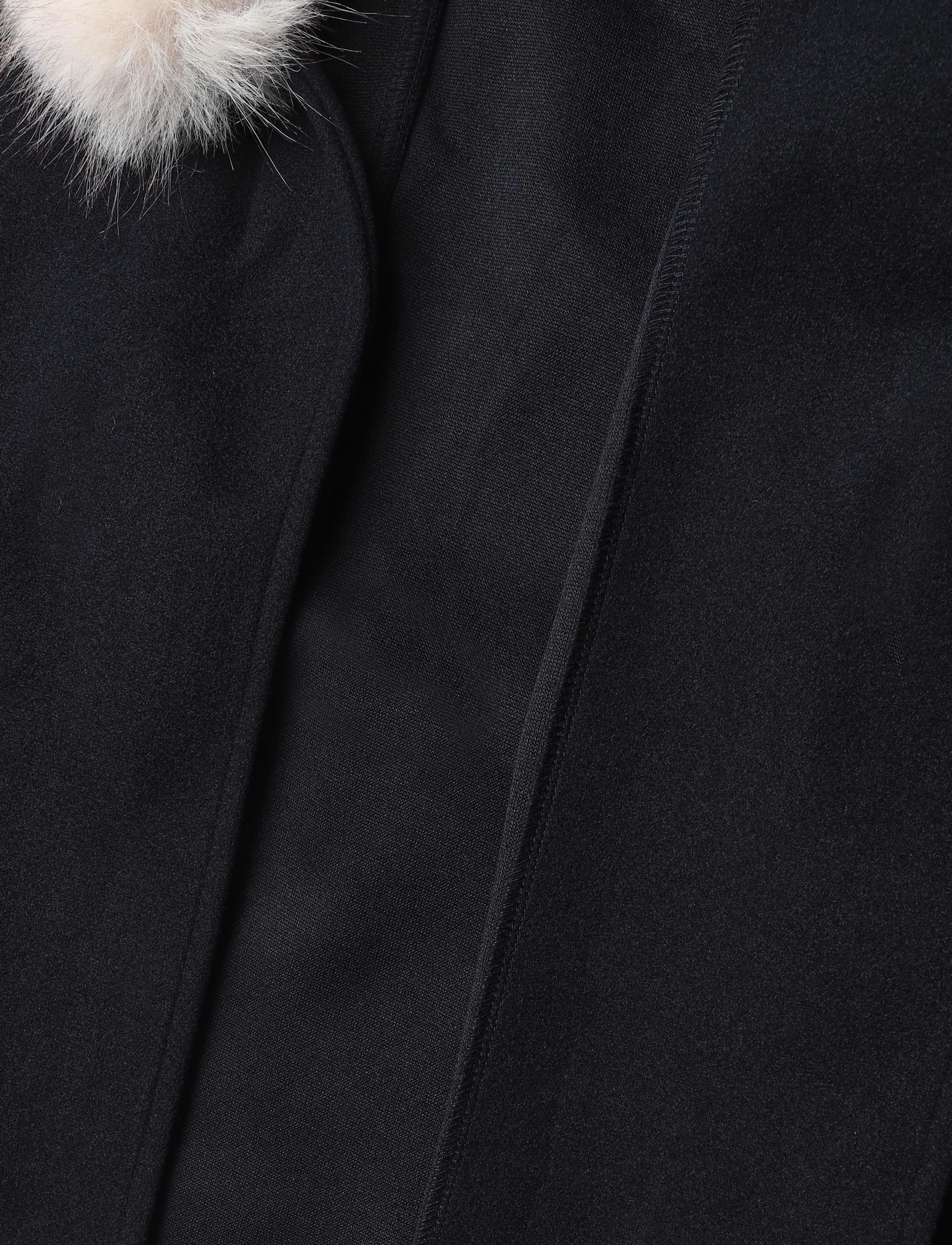 Gina Tricot - Faux fur collar cape jacket - kunstpelz - sky captain - 4