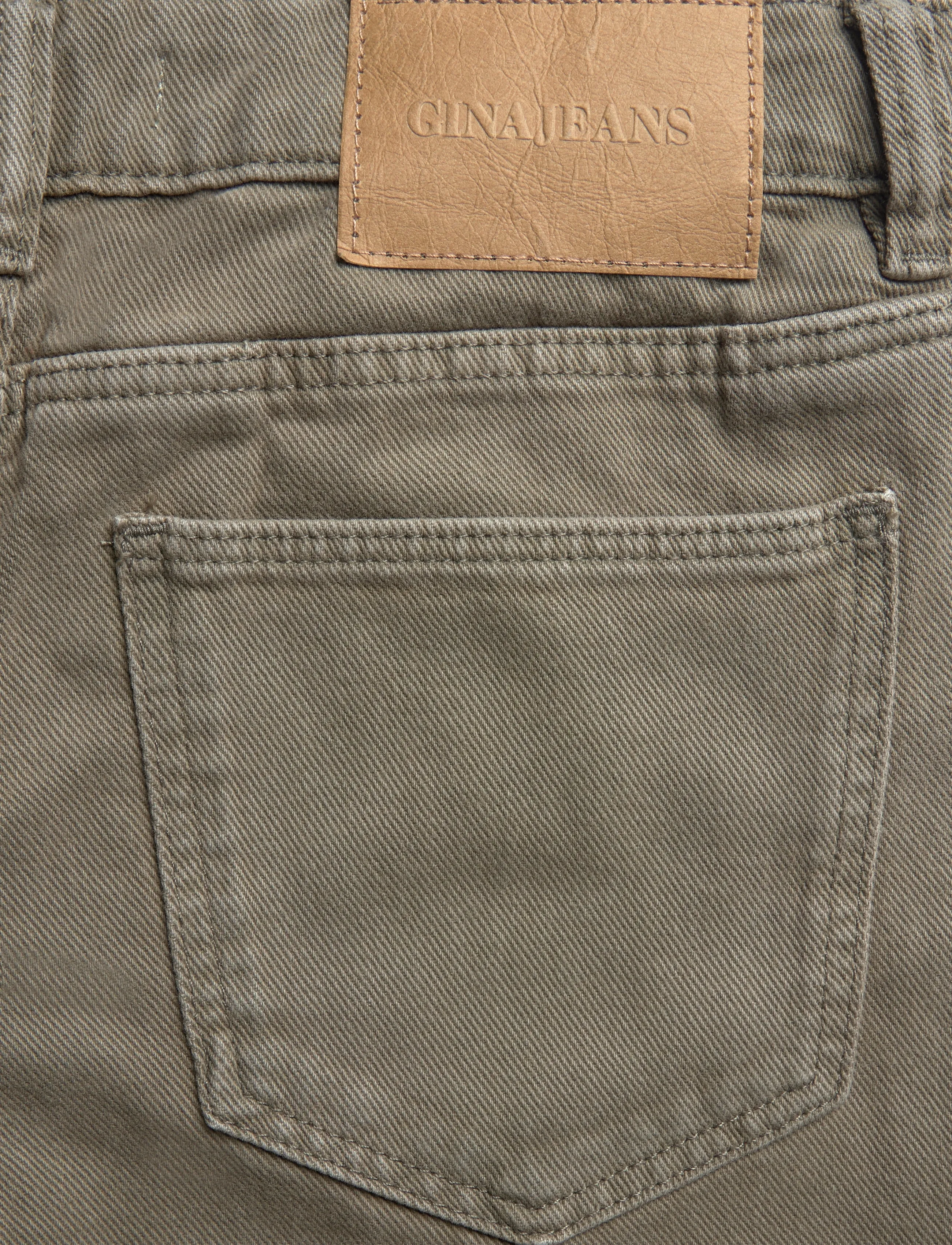 Gina Tricot - Boss bby wide jeans - khaki (7260) - 4