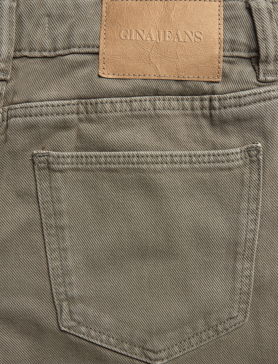 Gina Tricot - Boss bby wide jeans - vida jeans - khaki (7260) - 4