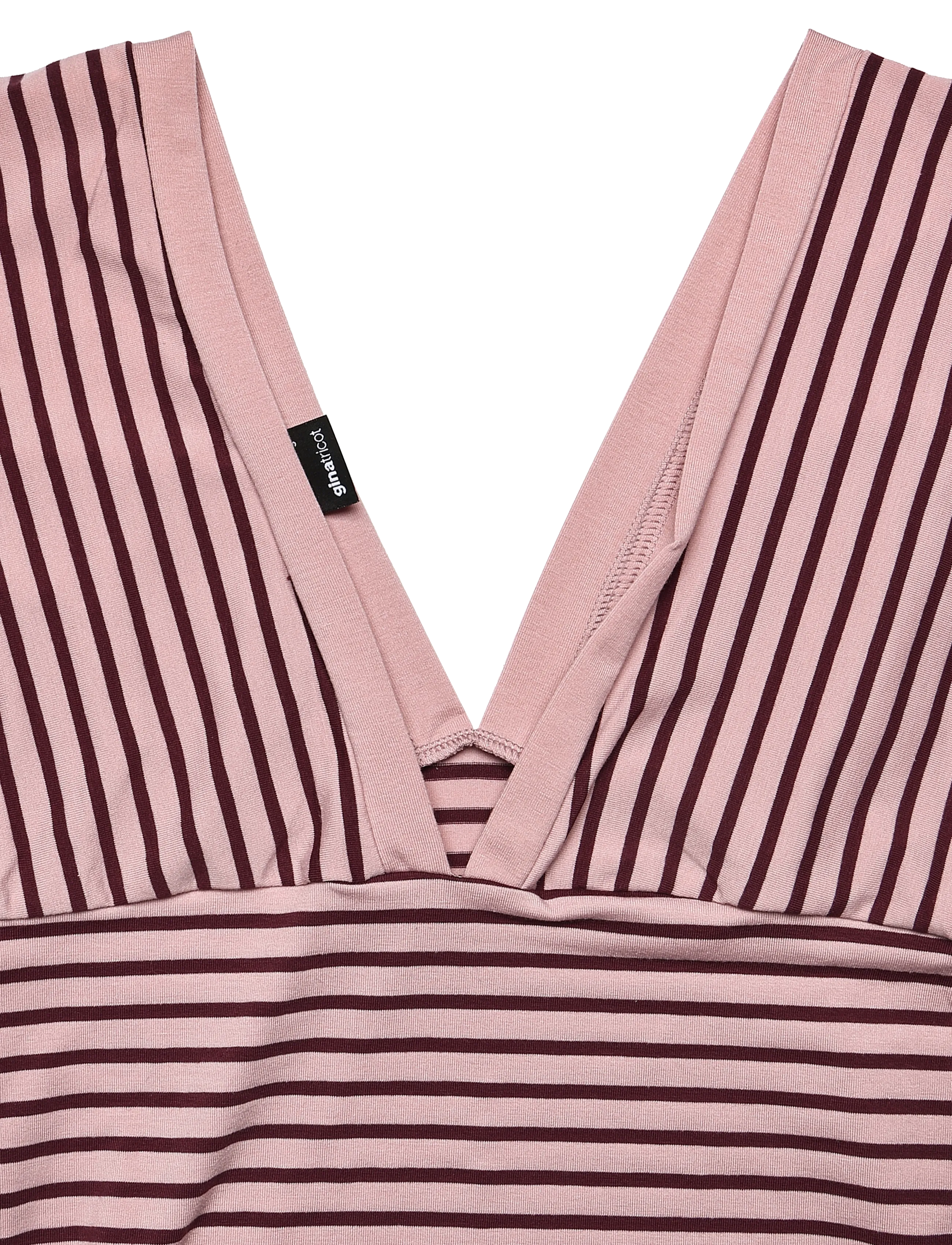Gina Tricot - V-neck wide sleeve top - langärmlige tops - pale mauve - 2
