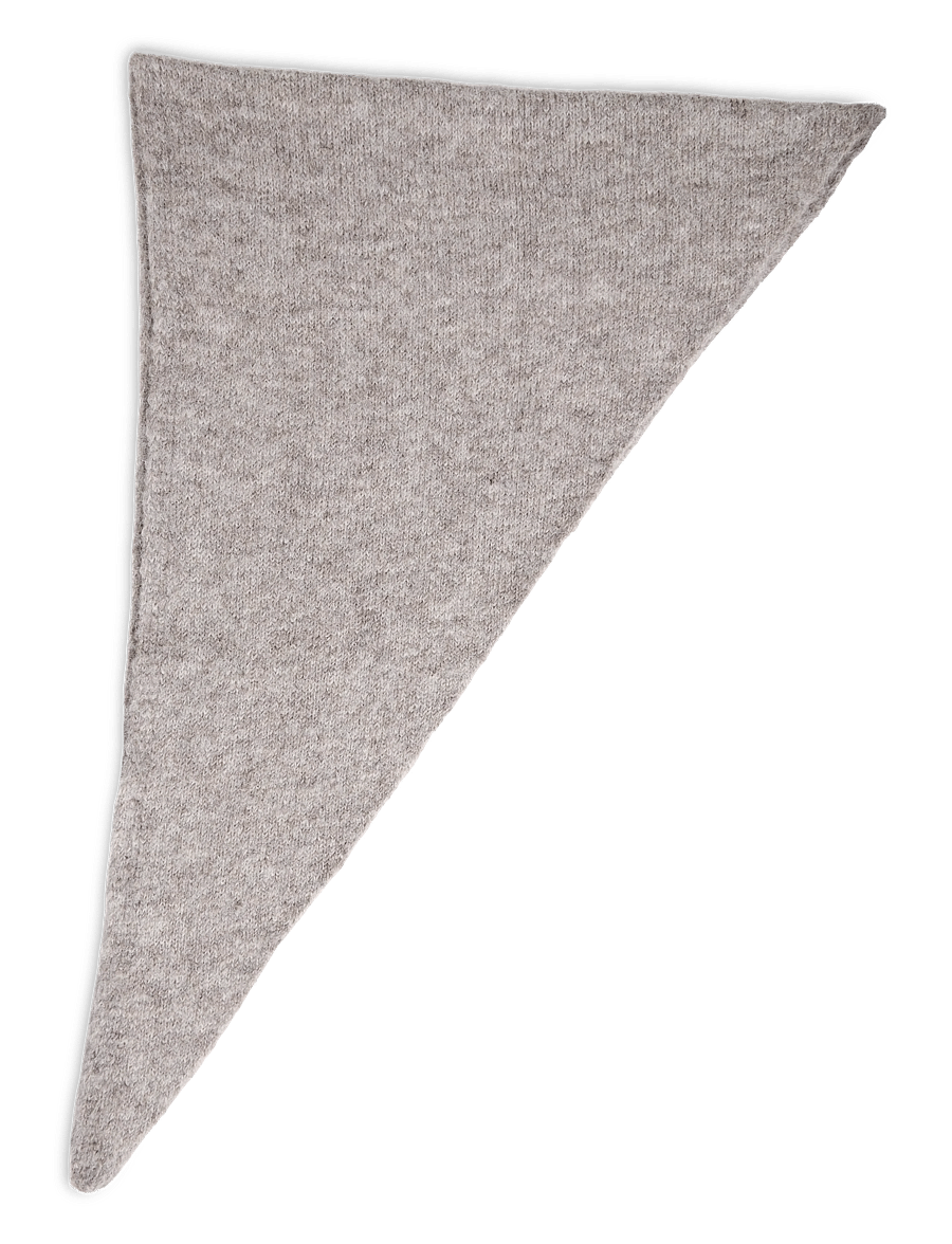 Gina Tricot - Perfect triangle scarf - halstørklæder - beige (1040) - 1